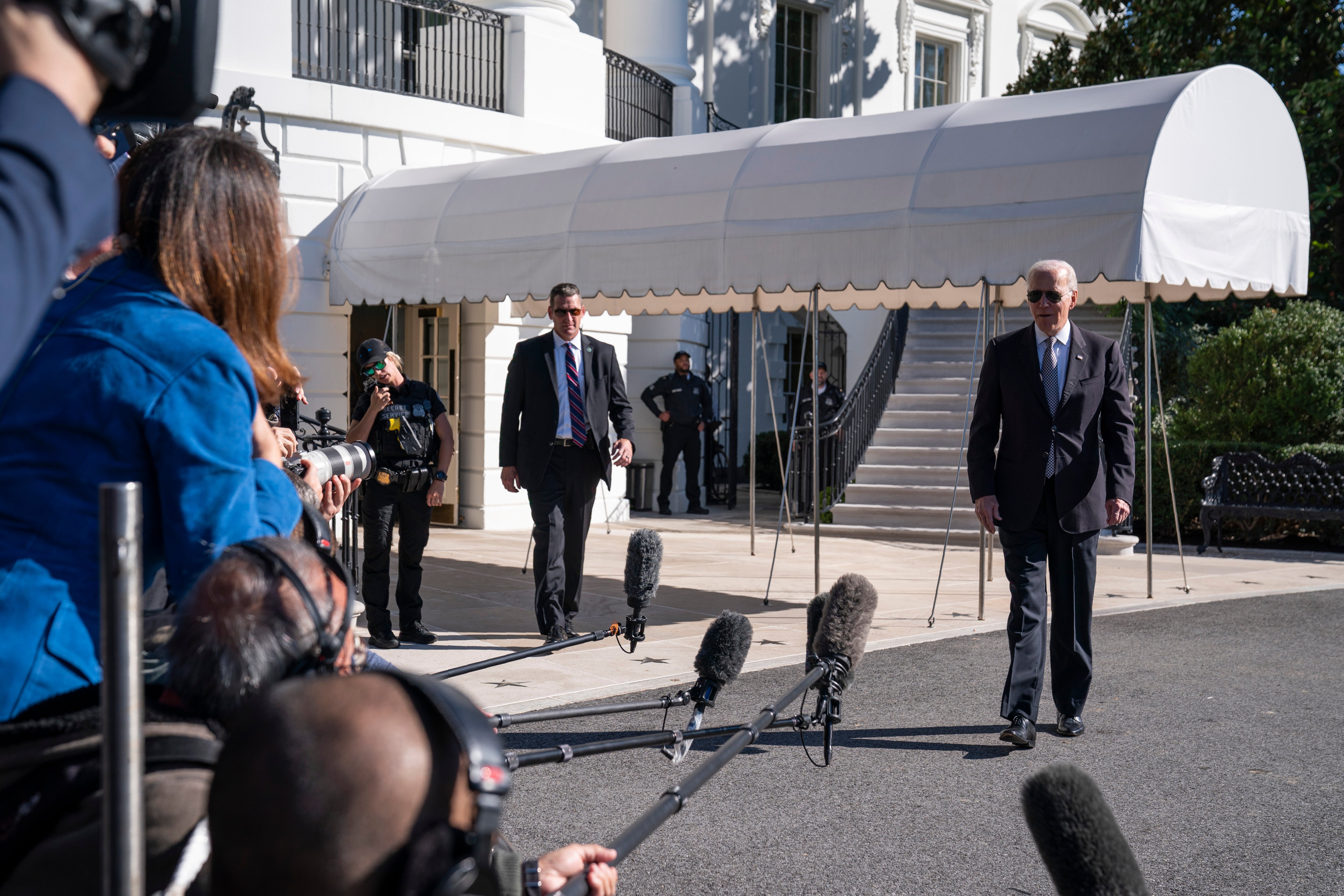 Biden says Opec+ production cut ‘shows there are problems’ with US-Saudi relationship