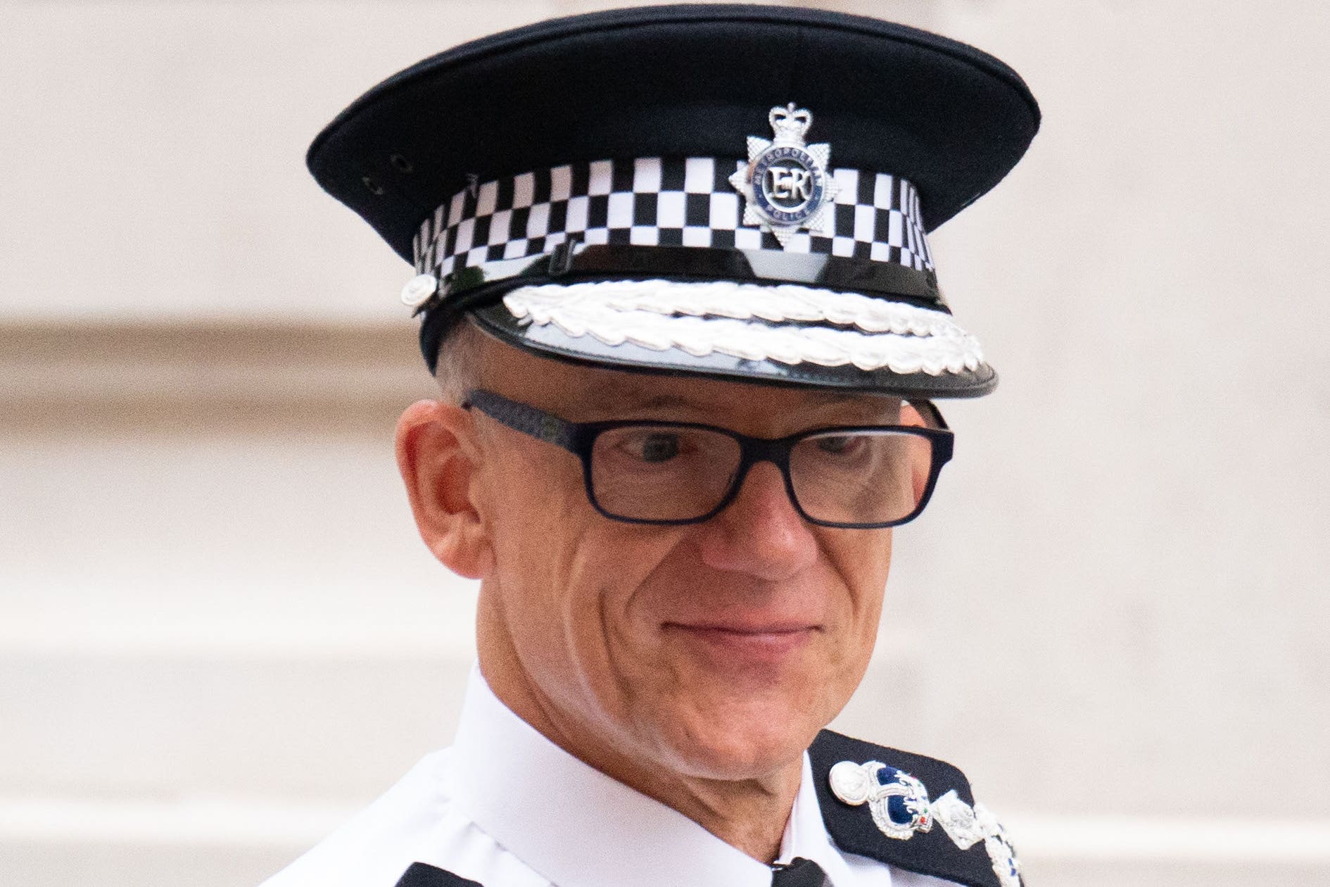 Metropolitan Police Commissioner Sir Mark Rowley at Millbank Studios, central London (PA)