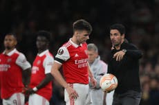 Kieran Tierney reveals how Arsenal manager Mikel Arteta told him he was dropped vs Liverpool