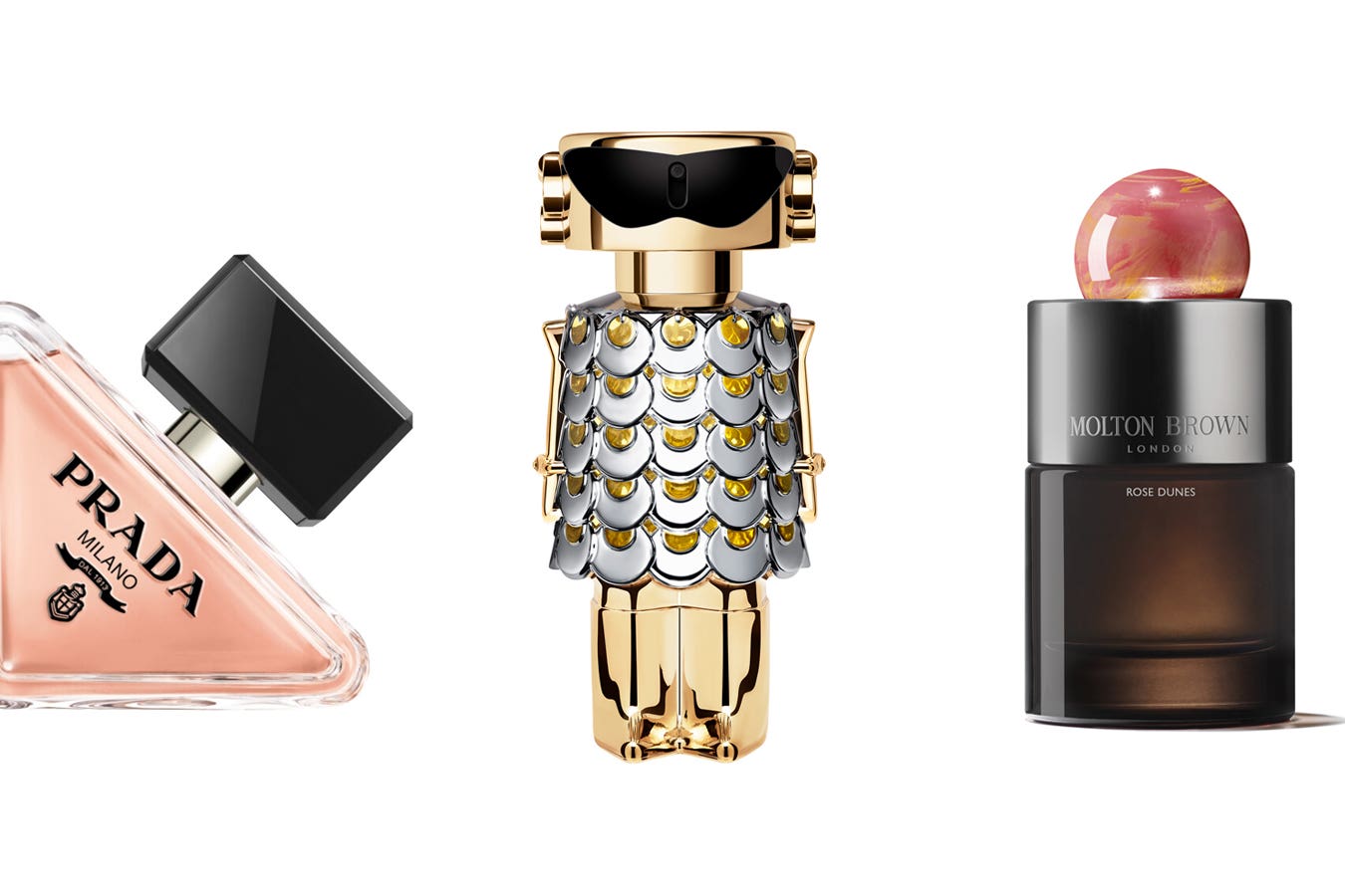 Find your new signature scent (Prada/Paco Rabanne/Molton Brown/PA)