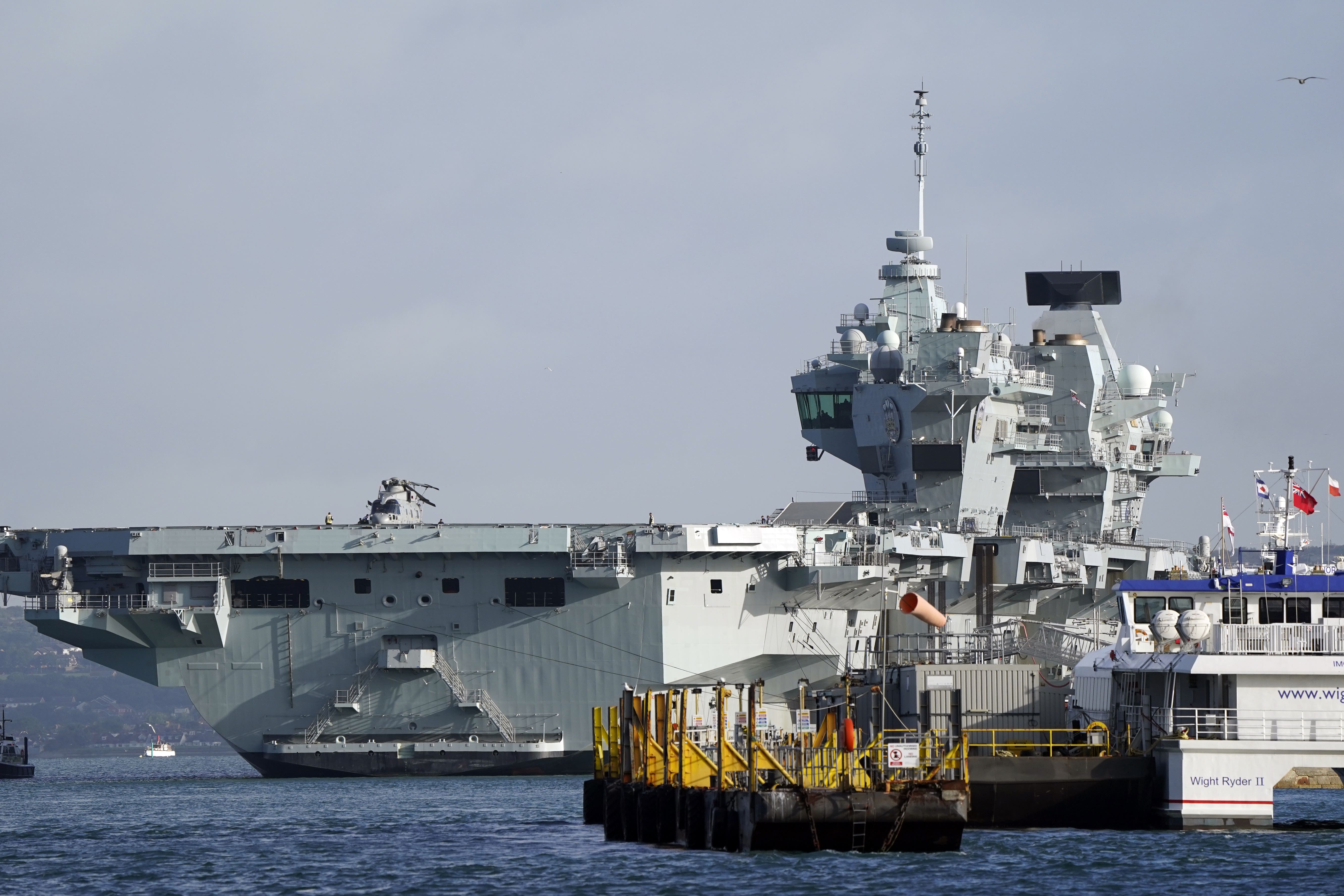 HMS Prince Of Wales (Andrew Matthews/PA)