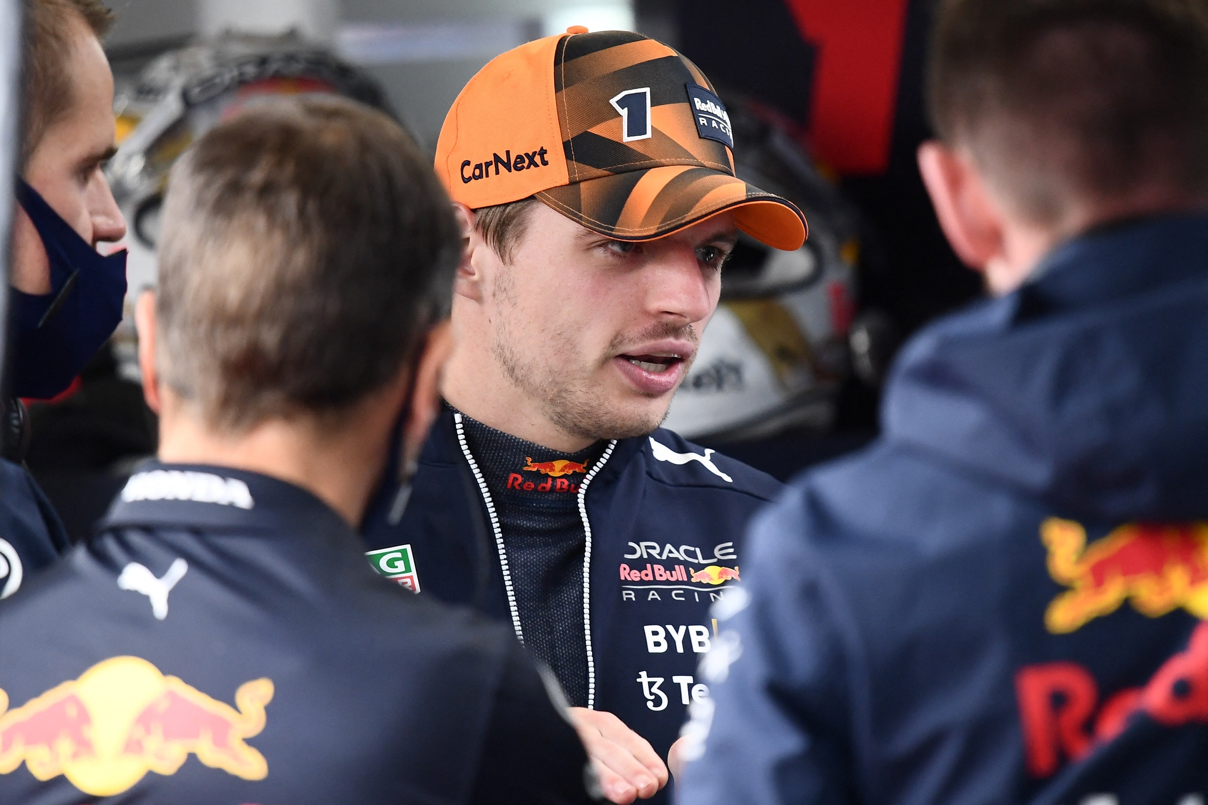 Max Verstappen believes all the drivers are “starting from zero” after a day of wet running