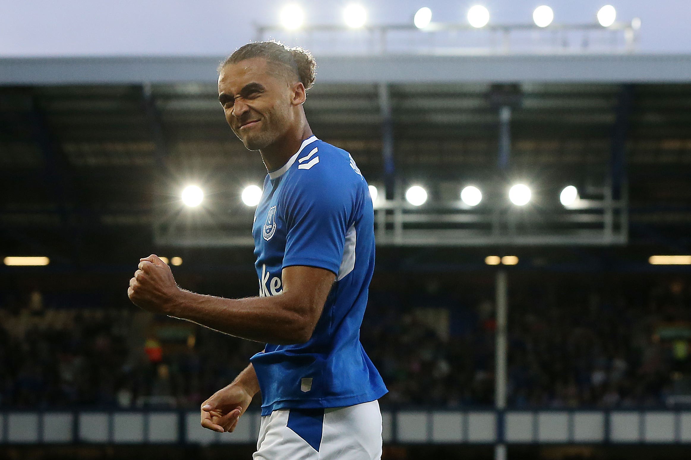 Everton striker Dominic Calvert-Lewin looks set to make his long-awaited return from injury this weekend (Barrington Coombs/PA)