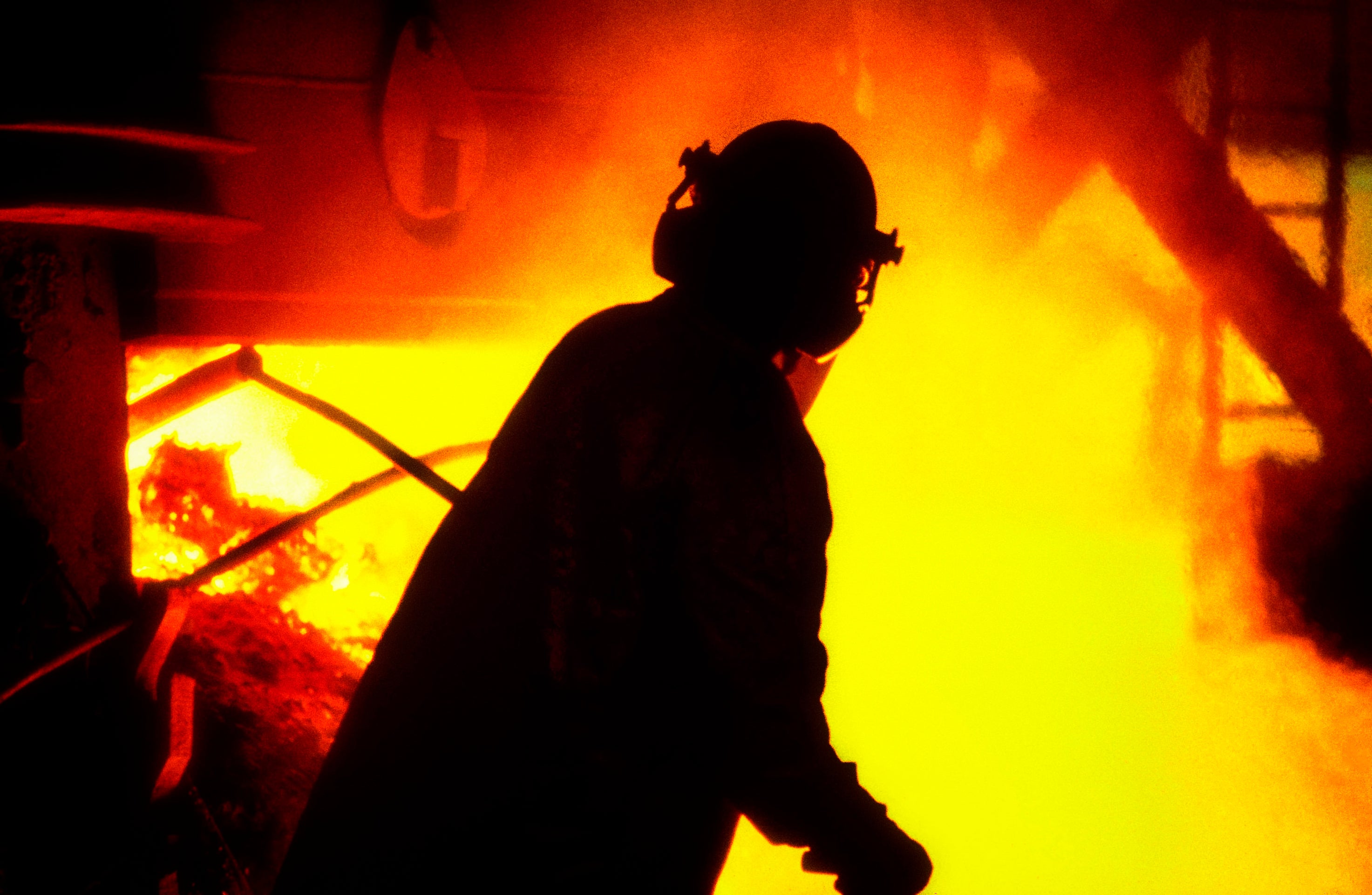 The iron-creation step of steelmaking accounts for 90 per cent of the greenhouse gas generated