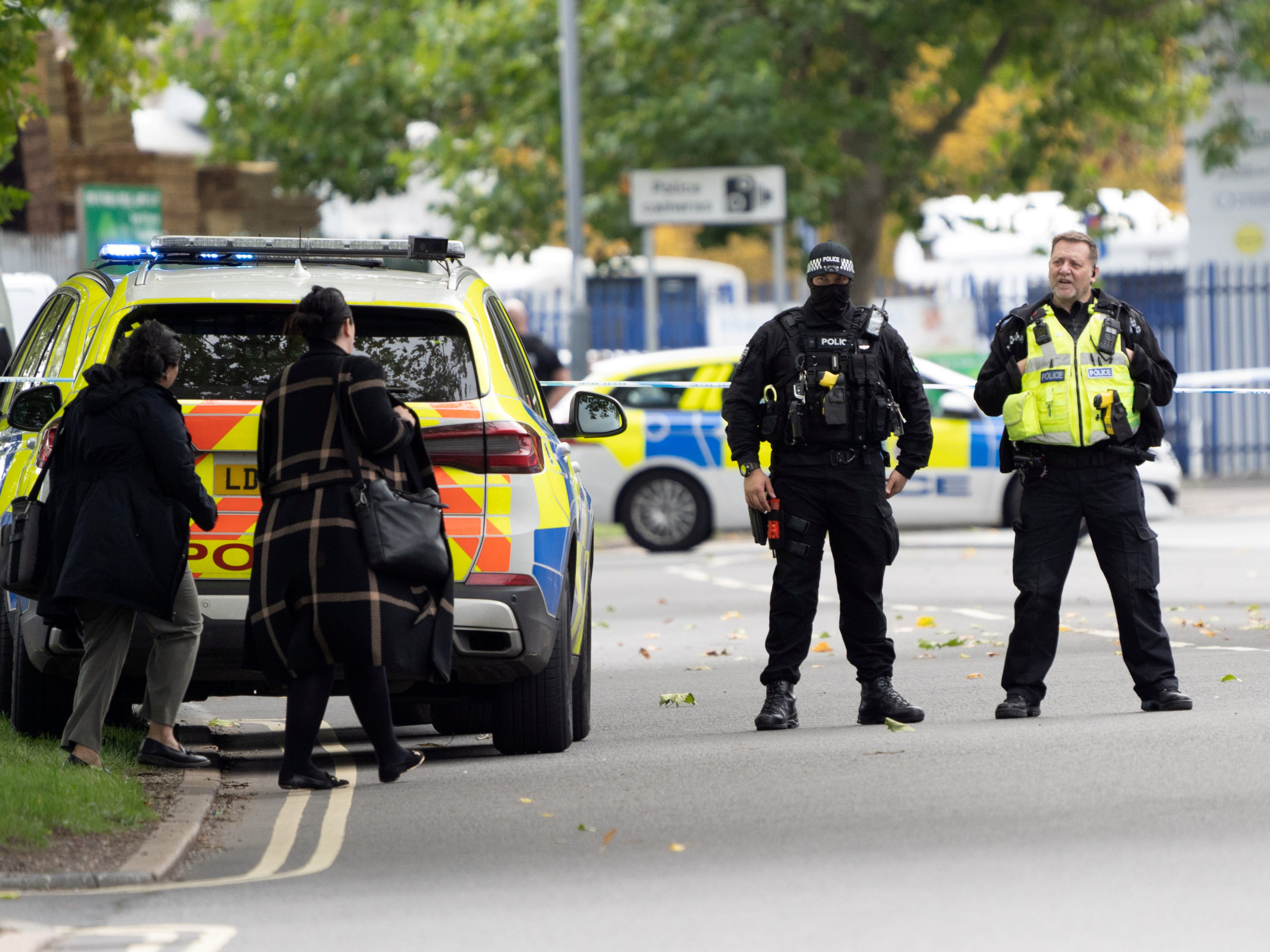 Police at Ascot Drive