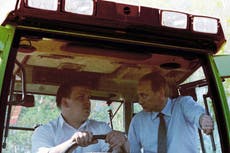 Putin’s 70th birthday surprise as Lukashenko buys him a tractor