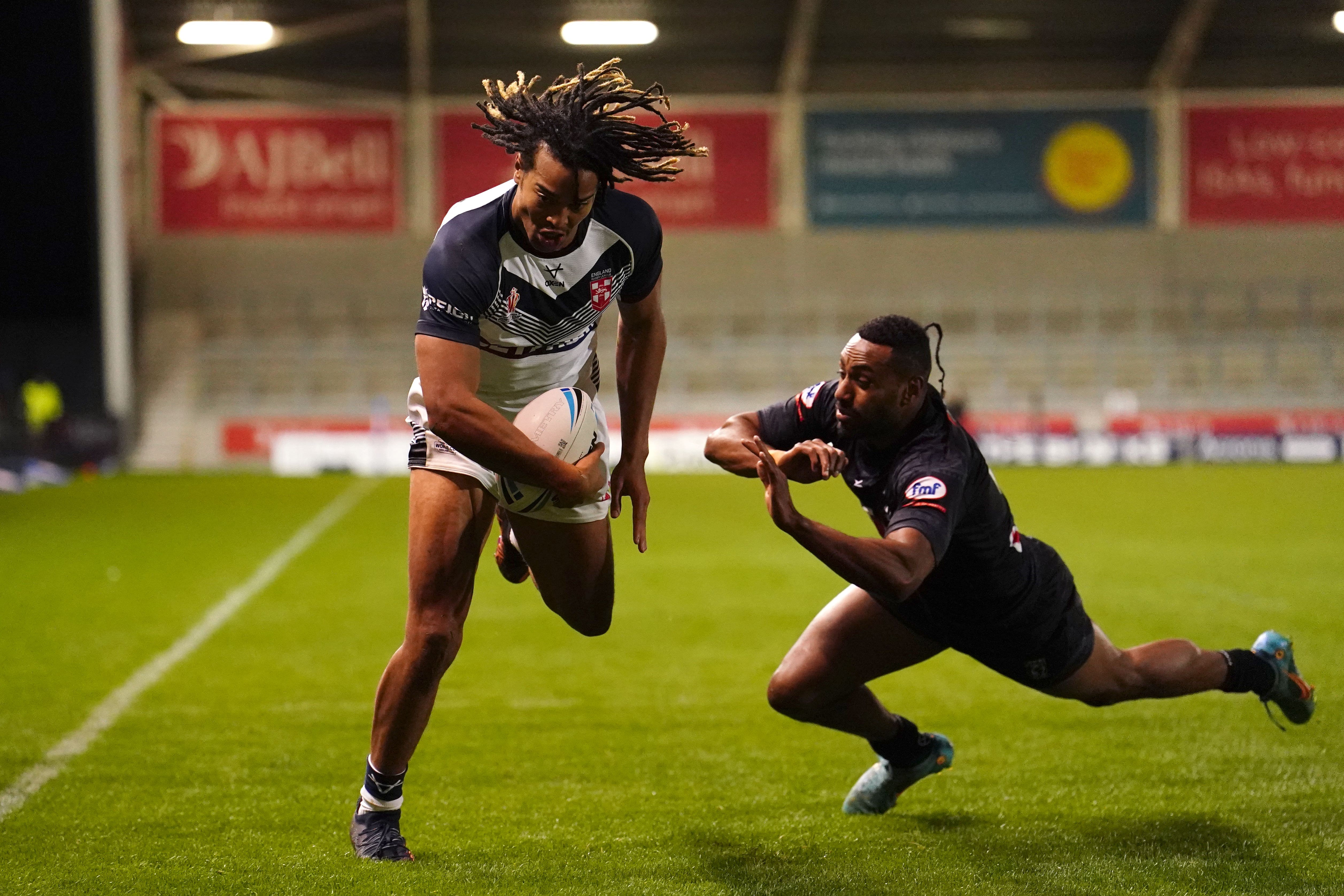 Dom Young stood out in England’s win over Fiji (Martin Rickett/PA)