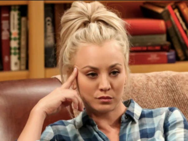 Kaley Cuoco in ‘The Big Bang Theory’