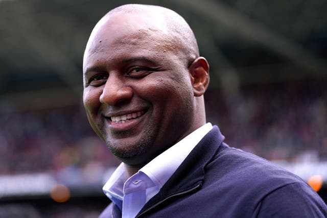 Patrick Vieira’s side face Leeds on Sunday (Adam Davy/PA)