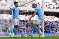 Pep Guardiola hails sharp-shooting Manchester City after hammering Southampton