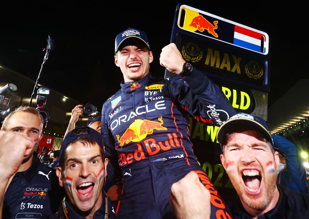 Max Verstappen crowned world champion for second time in bizarre end to Japanese Grand Prix