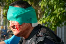 Russia targets Kyiv and Ukraine’s cities after attack on Crimean bridge