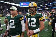 Aaron Rodgers hopes to see ‘Packer World’ back in London despite defeat