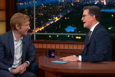 ‘It was a car crash. It was a mess’: Domhnall Gleeson calls out Stephen Colbert for mispronouncing his name