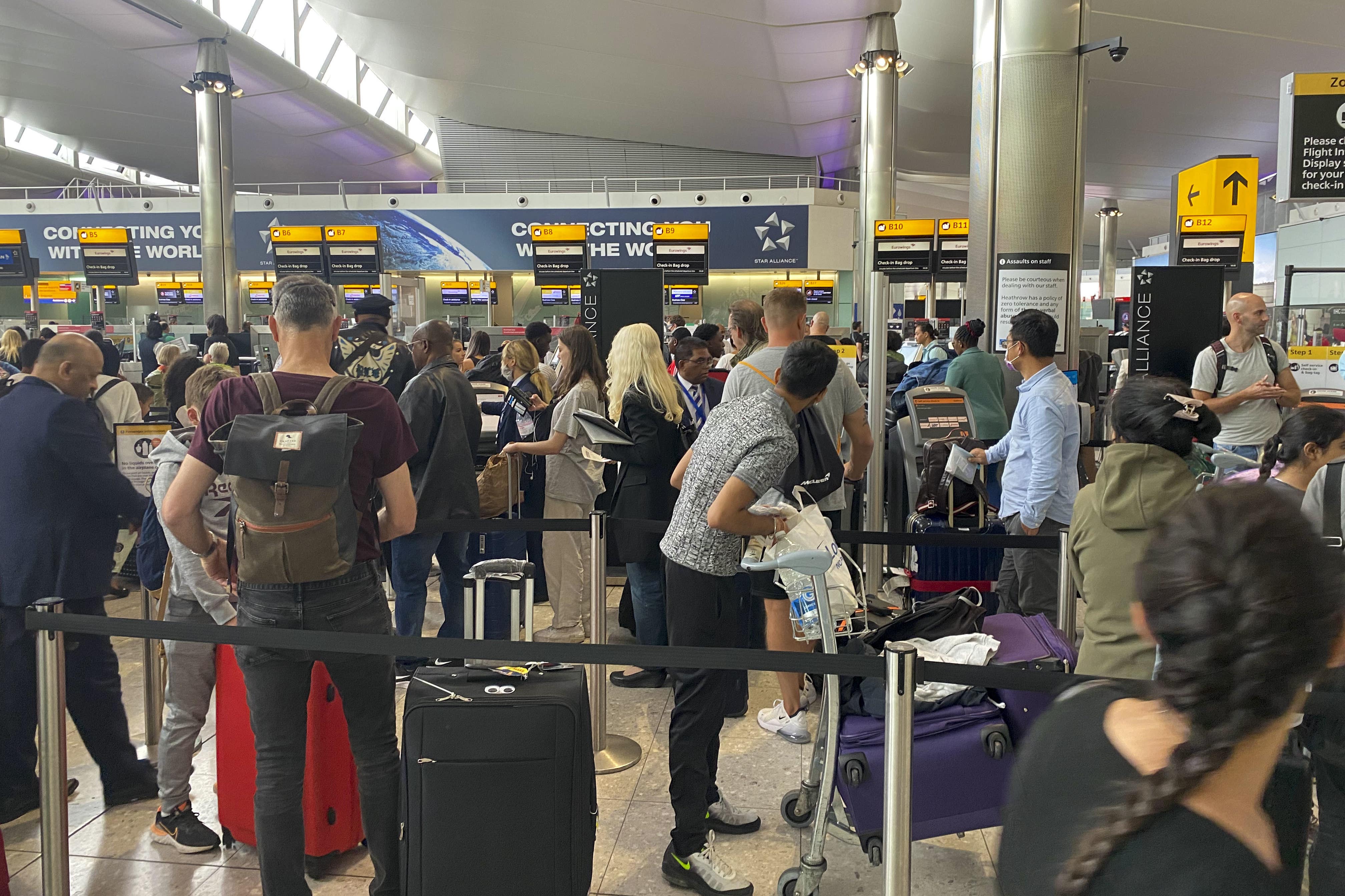 Heathrow said it regained its status as Europe’s busiest hub airport over the summer (Steve Parsons/PA)