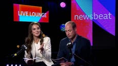 Prince William and Princess Kate take over BBC Newsbeat for World Mental Health Day