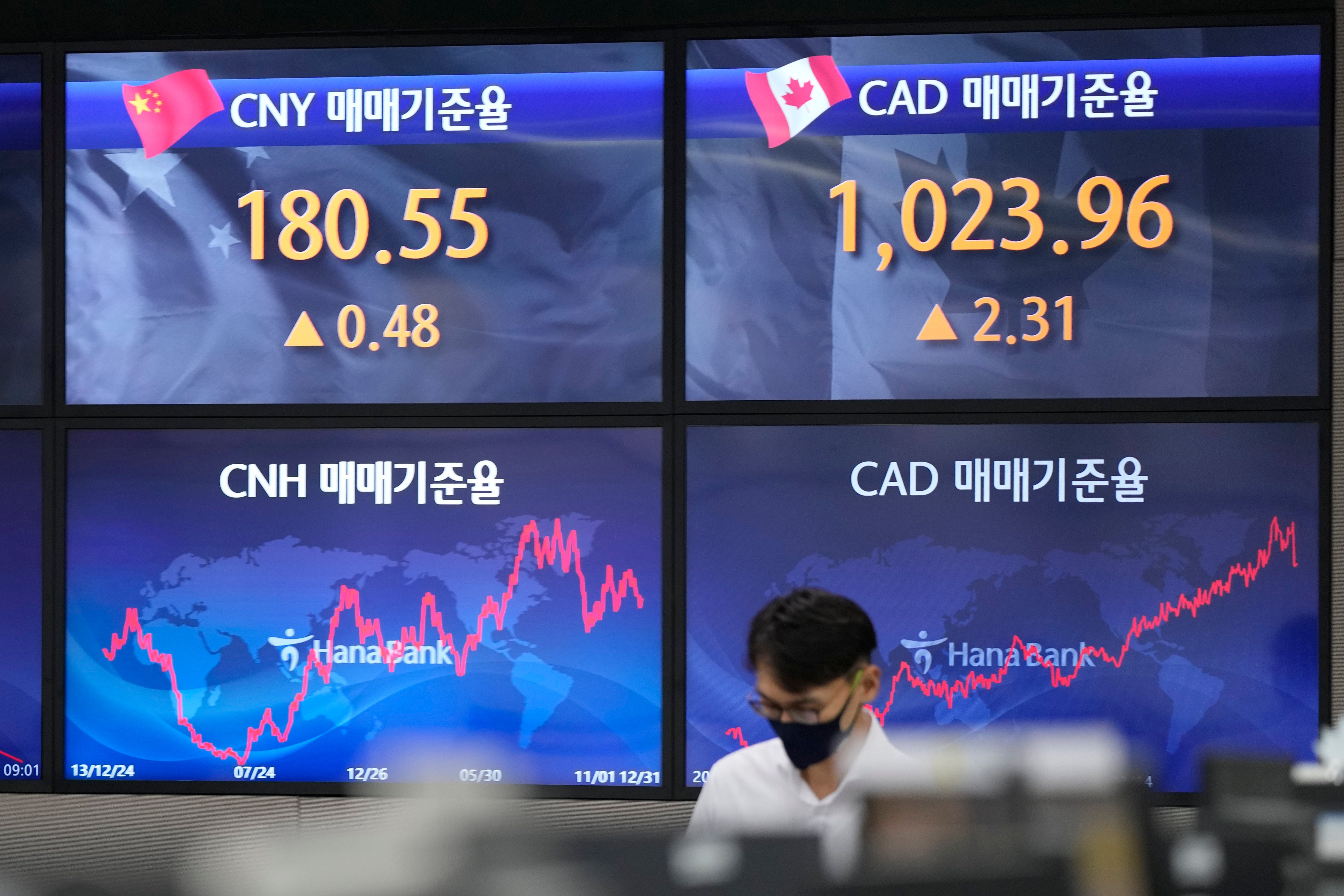 Asian shares fall as technology shares pull benchmarks lower