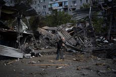 Missiles hit Ukrainian city, alarms elsewhere keep up fear