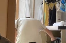 Holidaymaker secretly films hotel employee rifling through belongings