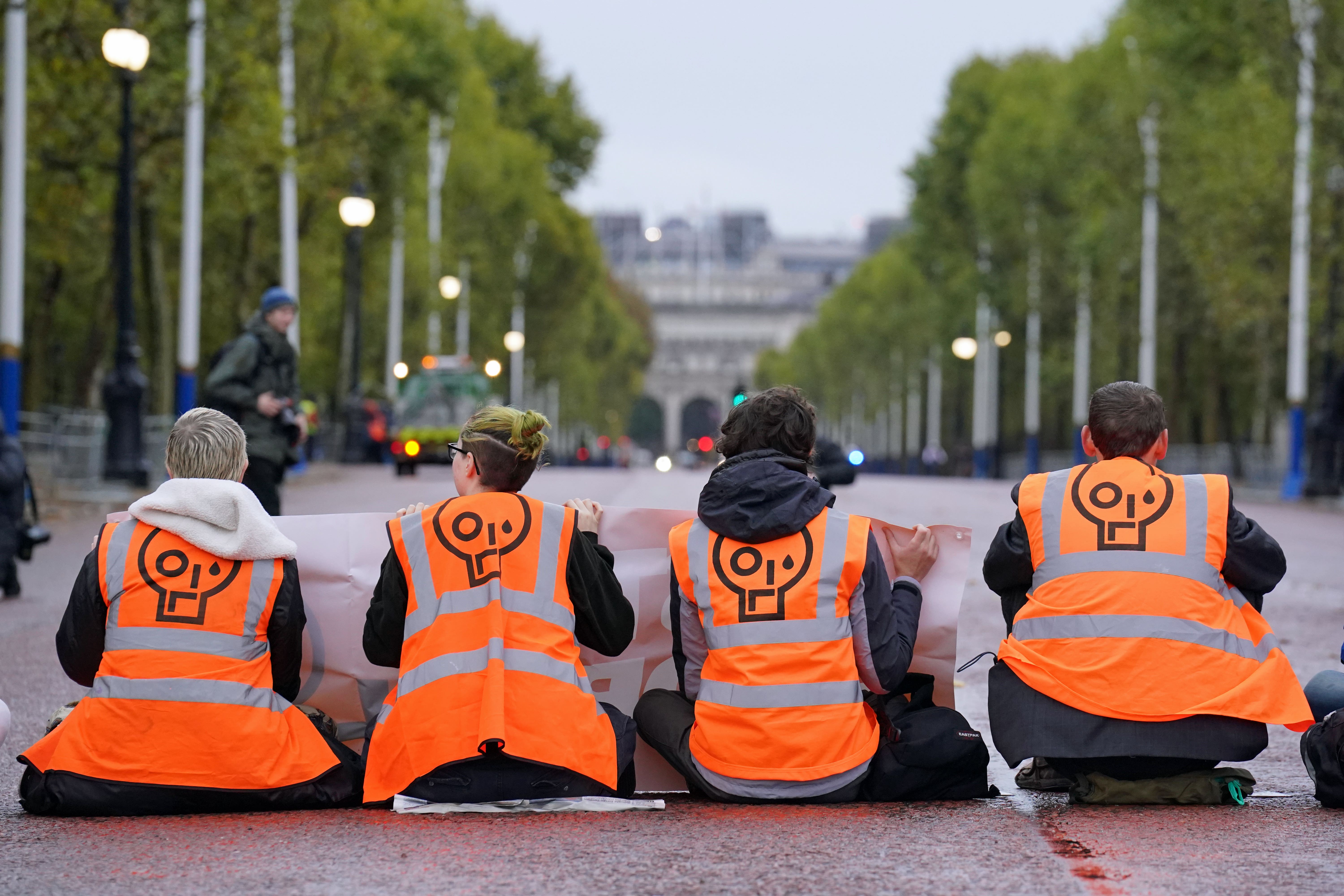 The Government has said a Just Stop Oil protest in London earlier this week was ‘unacceptable’