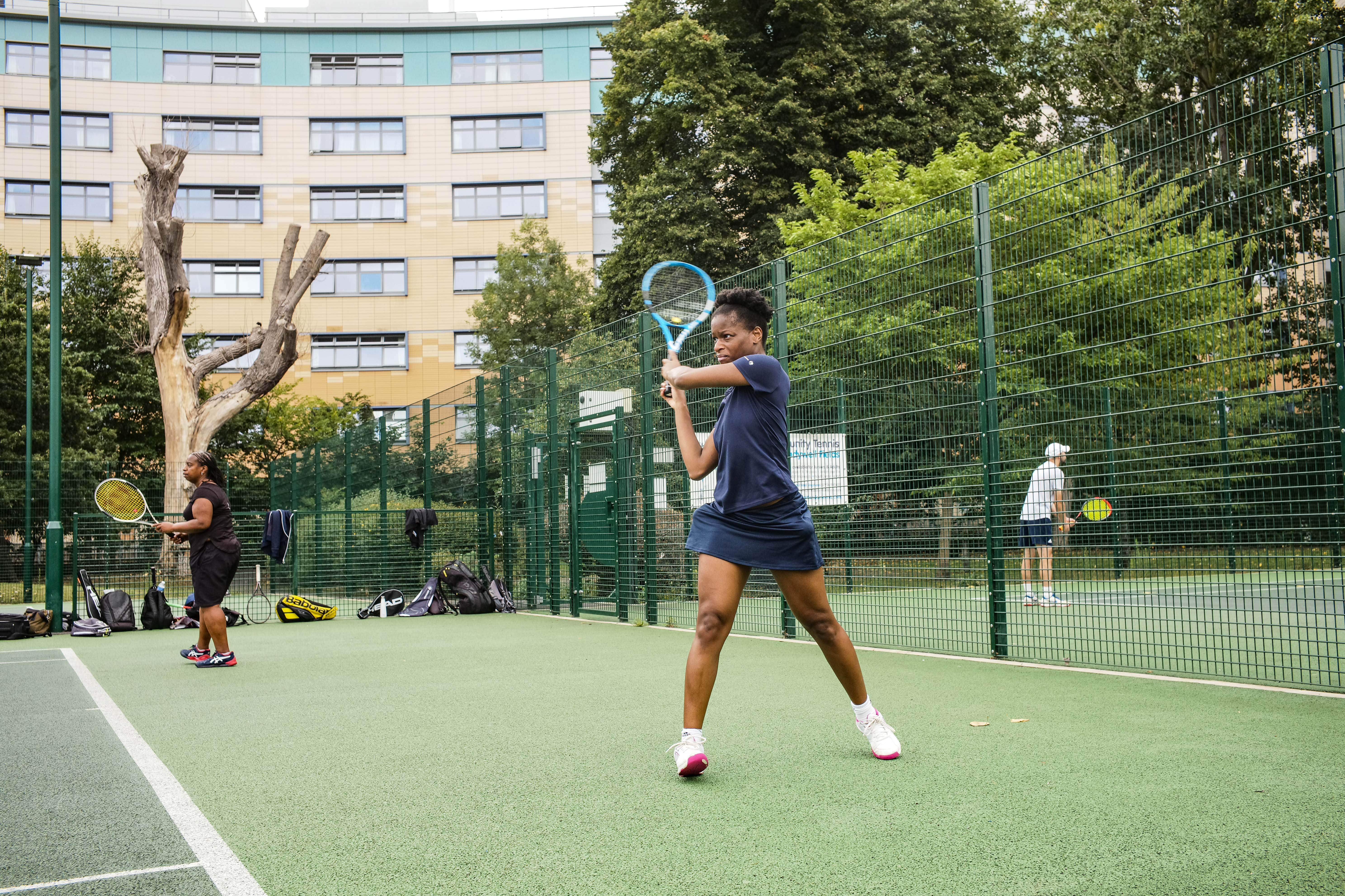 The Lawn Tennis Association is focused on improving diversity and inclusion in the sport (LTA handout/Running Iron)