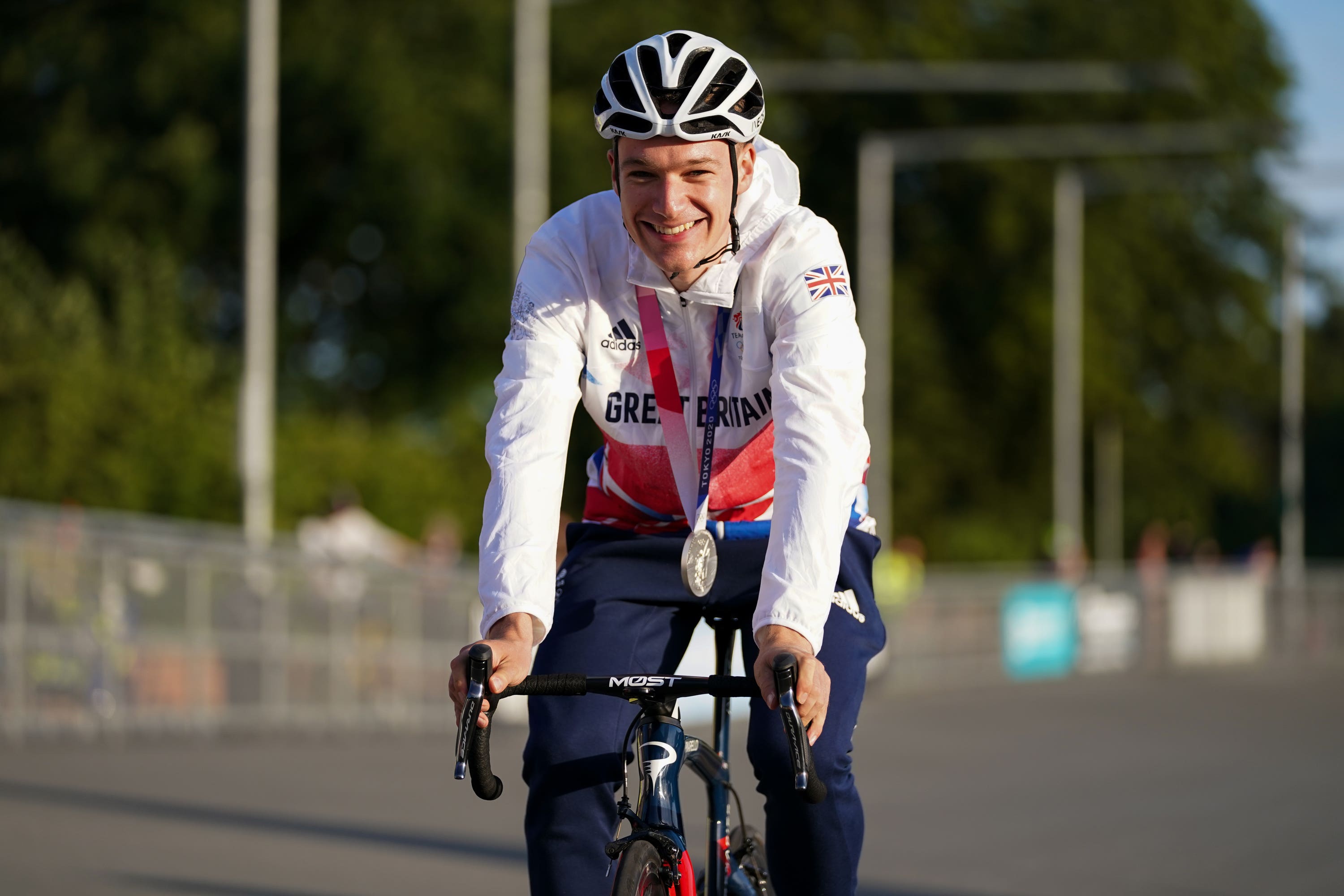 Ethan Hayter will defend his omnium title at this week’s UCI Track Cycling World Championships (Kirsty O’Connor/PA)