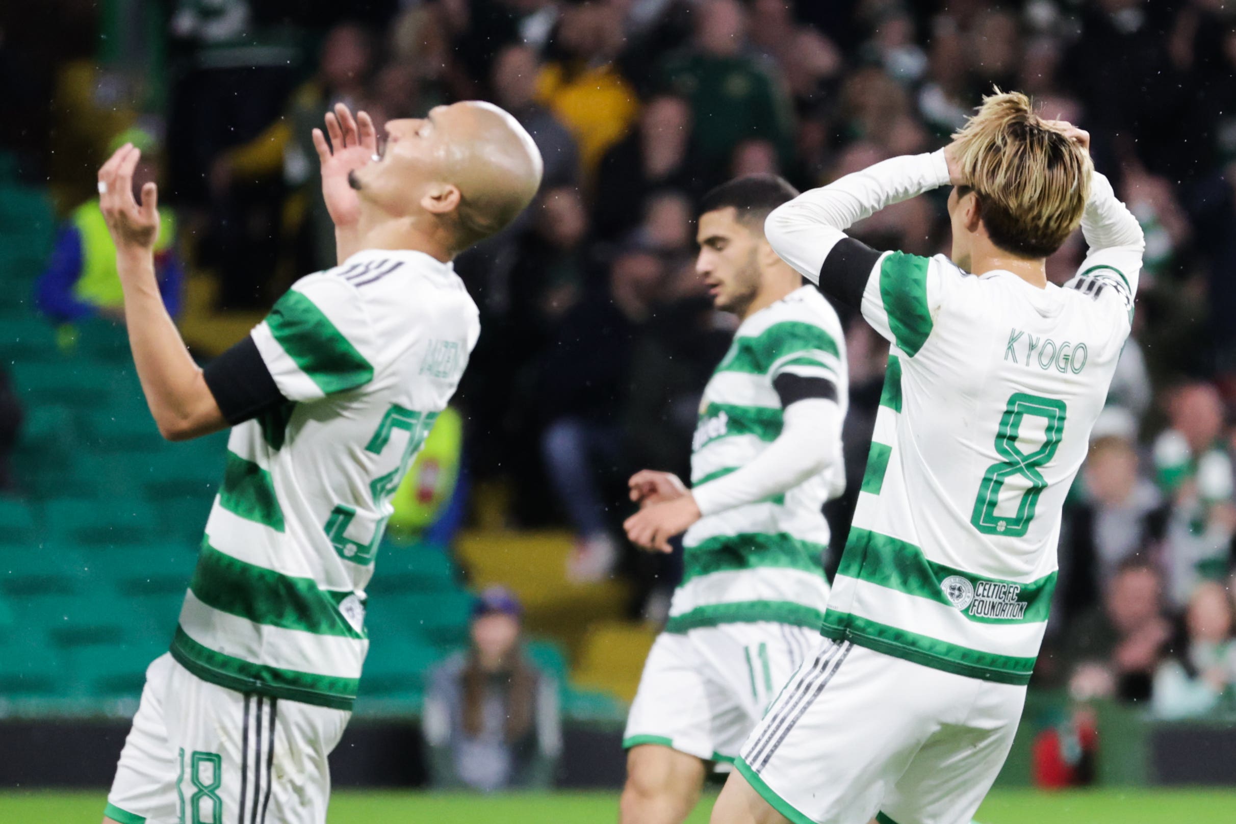 Celtic endured more Champions League frustration (Steve Welsh/PA)