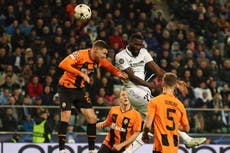 Shakhtar Donetsk denied late by Antonio Rudiger as Real Madrid rescue Champions League point