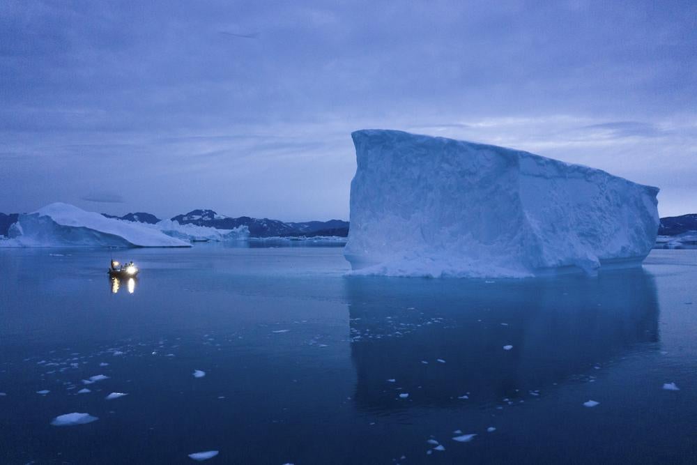 Melting of Greenland and Antarctic ice sheets has contributed to 11 mm of the global sea level rise from 1992 to 2017