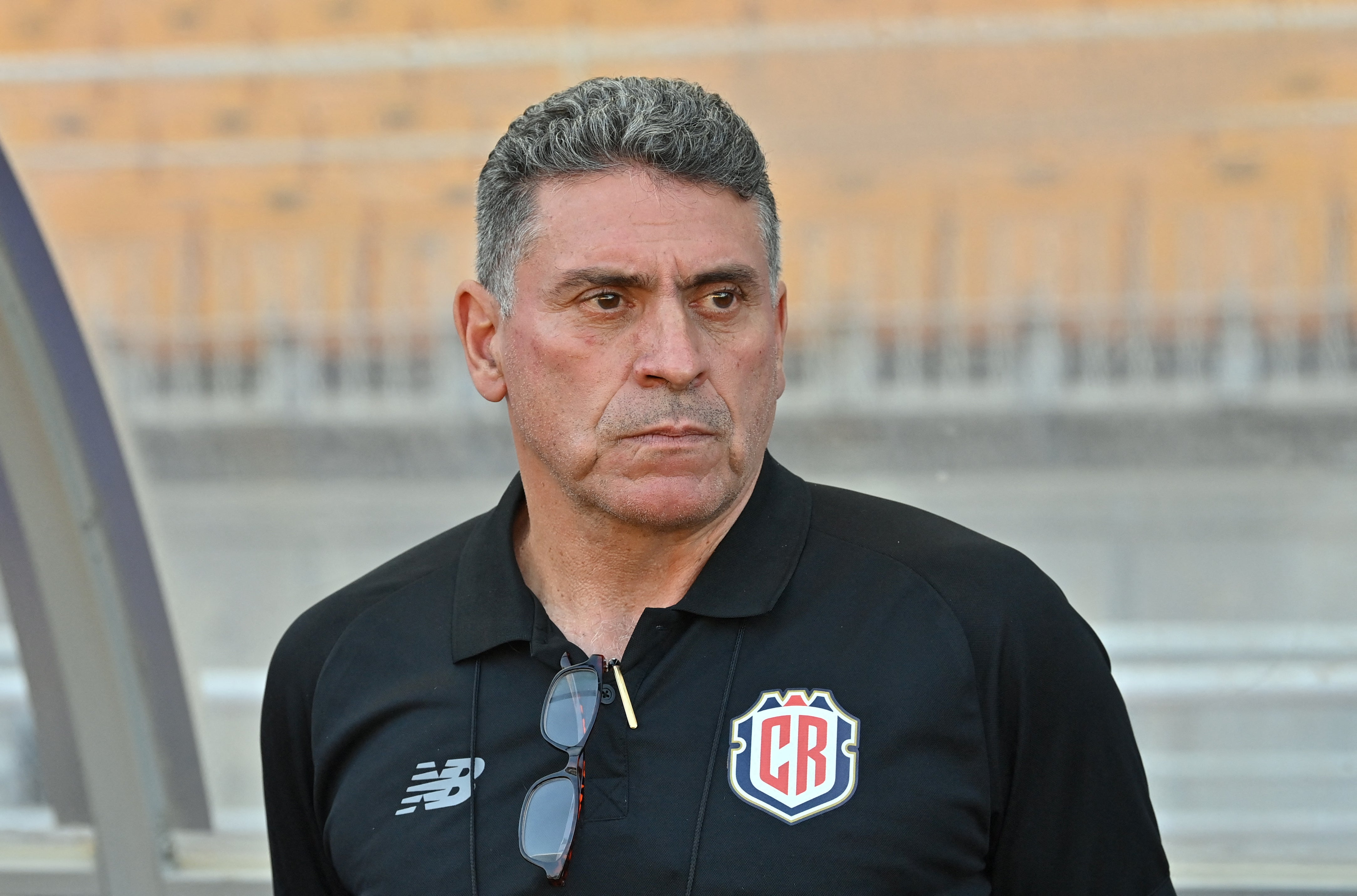 Costa Rica’s head coach Luis Fernando Suarez