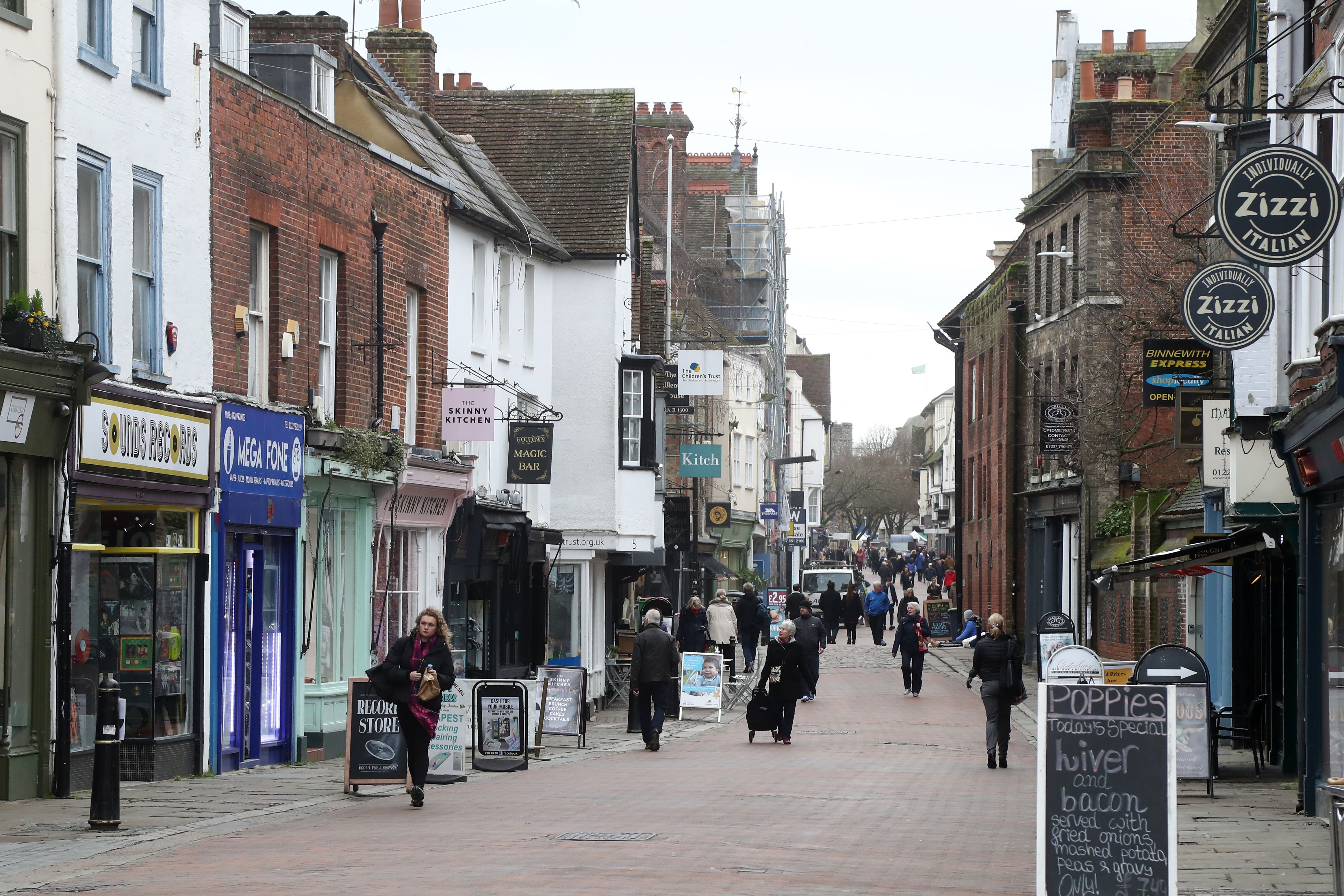 Britain’s economy unexpectedly shrank in August (Gareth Fuller/PA)