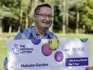 Malcolm Garden did not realise his good fortune at first