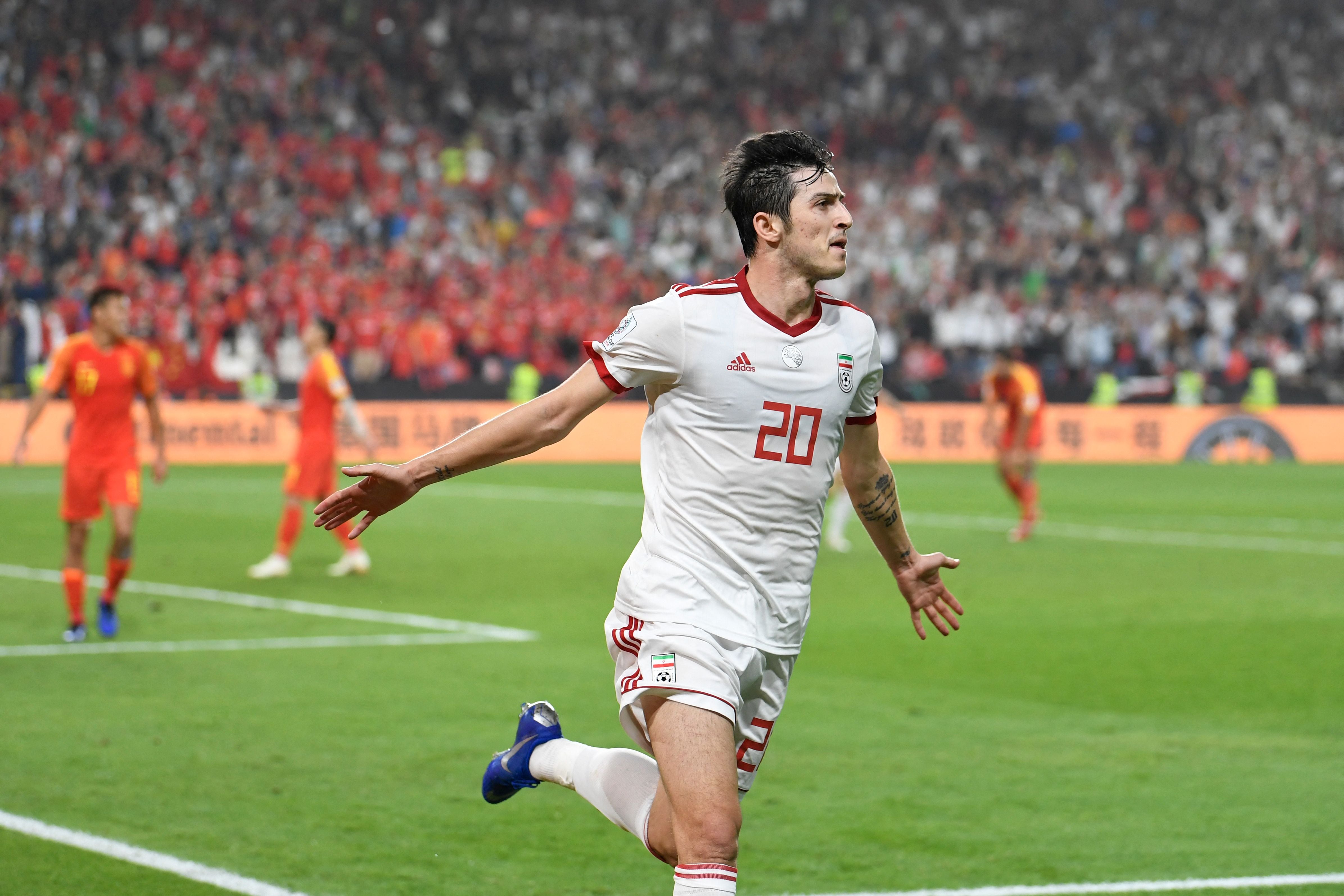 Iran’s hopes lay with Bayer Leverkusen striker Sardar Azmoun