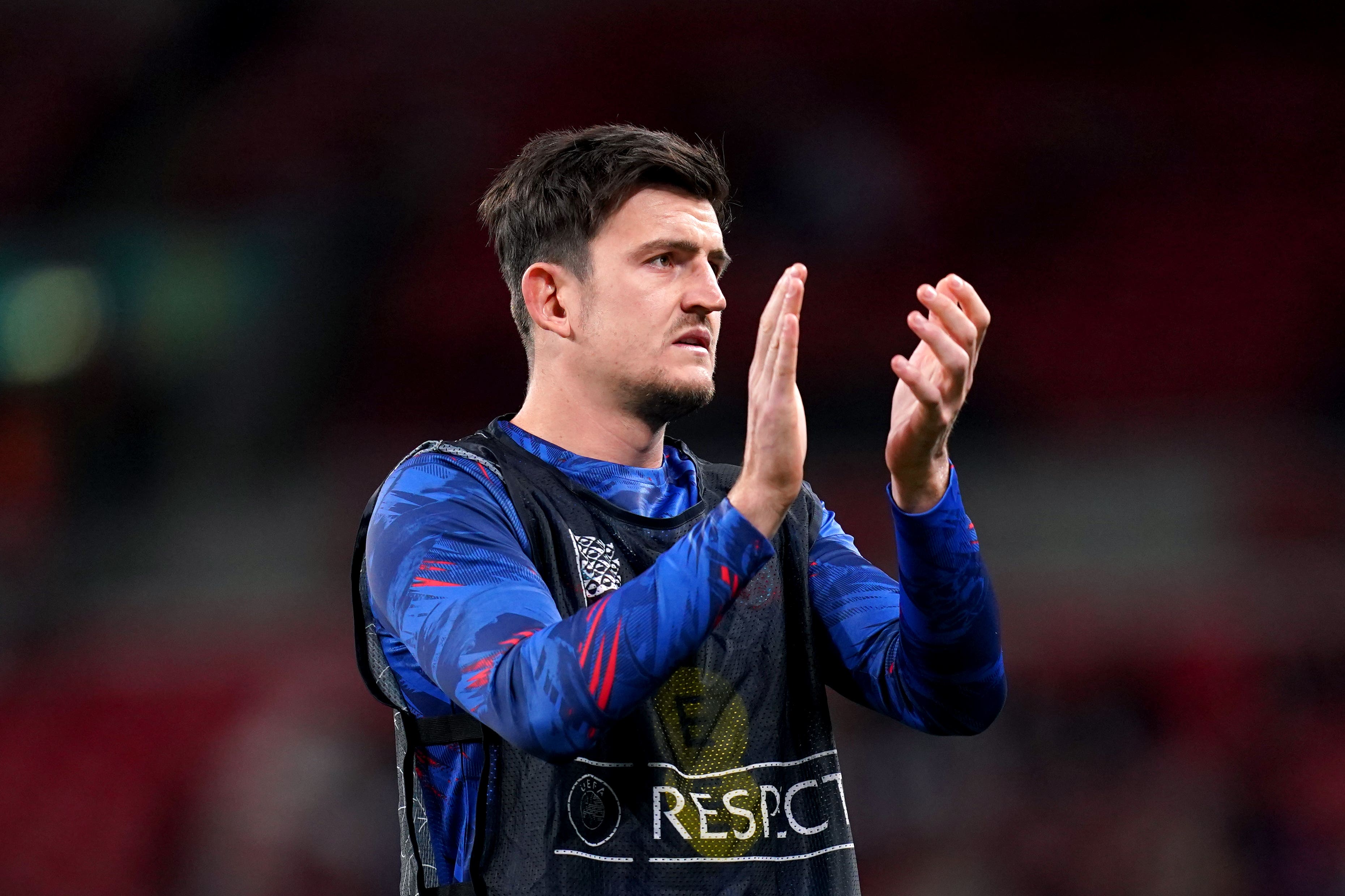 Harry Maguire attended a Dream Day (John Walton/PA)