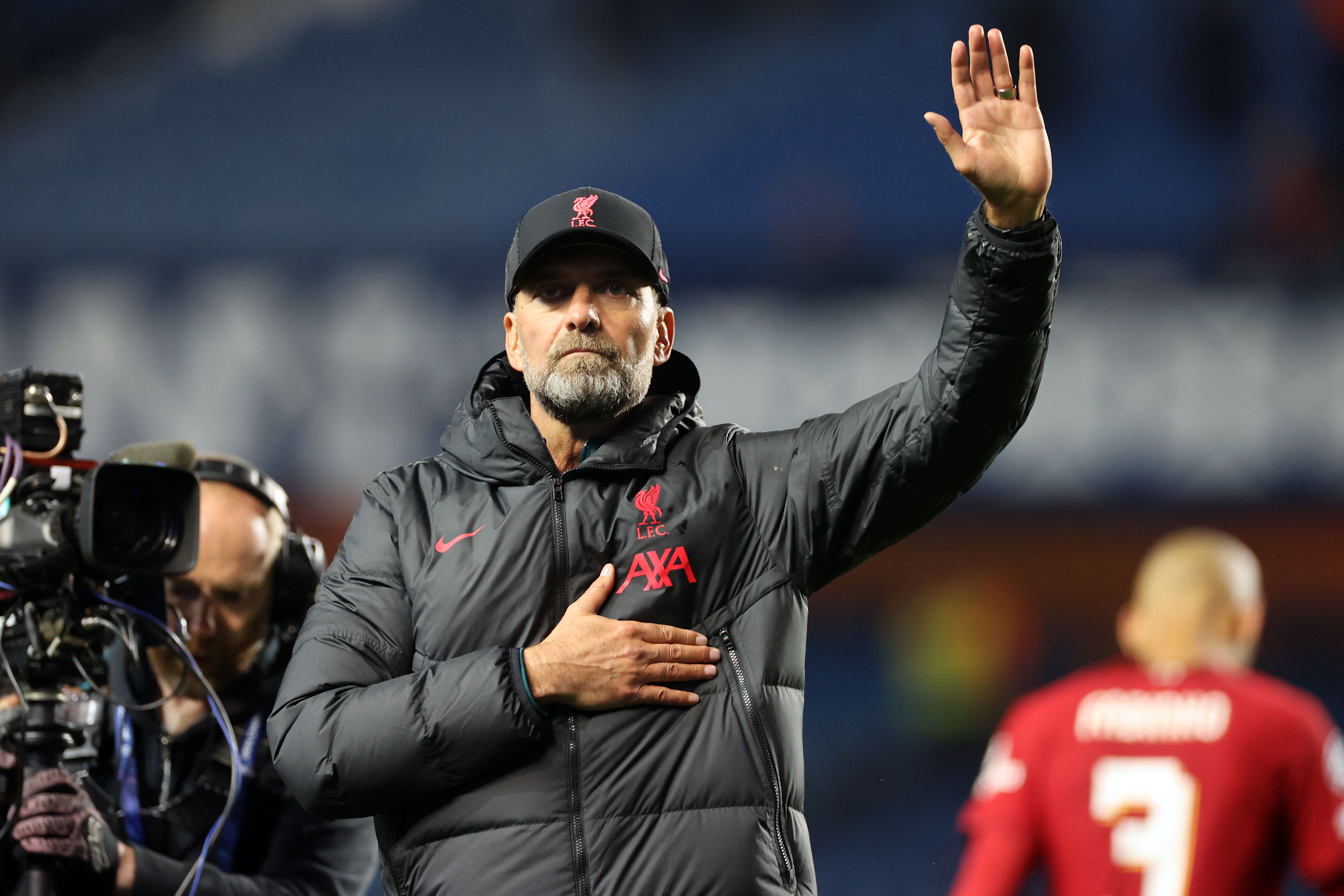 Liverpool manager Jurgen Klopp was delighted with Ibrox win (Steve Welsh/PA)