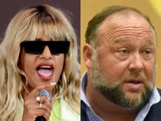 MIA sparks backlash after comparing Alex Jones verdict to celebrities promoting vaccines