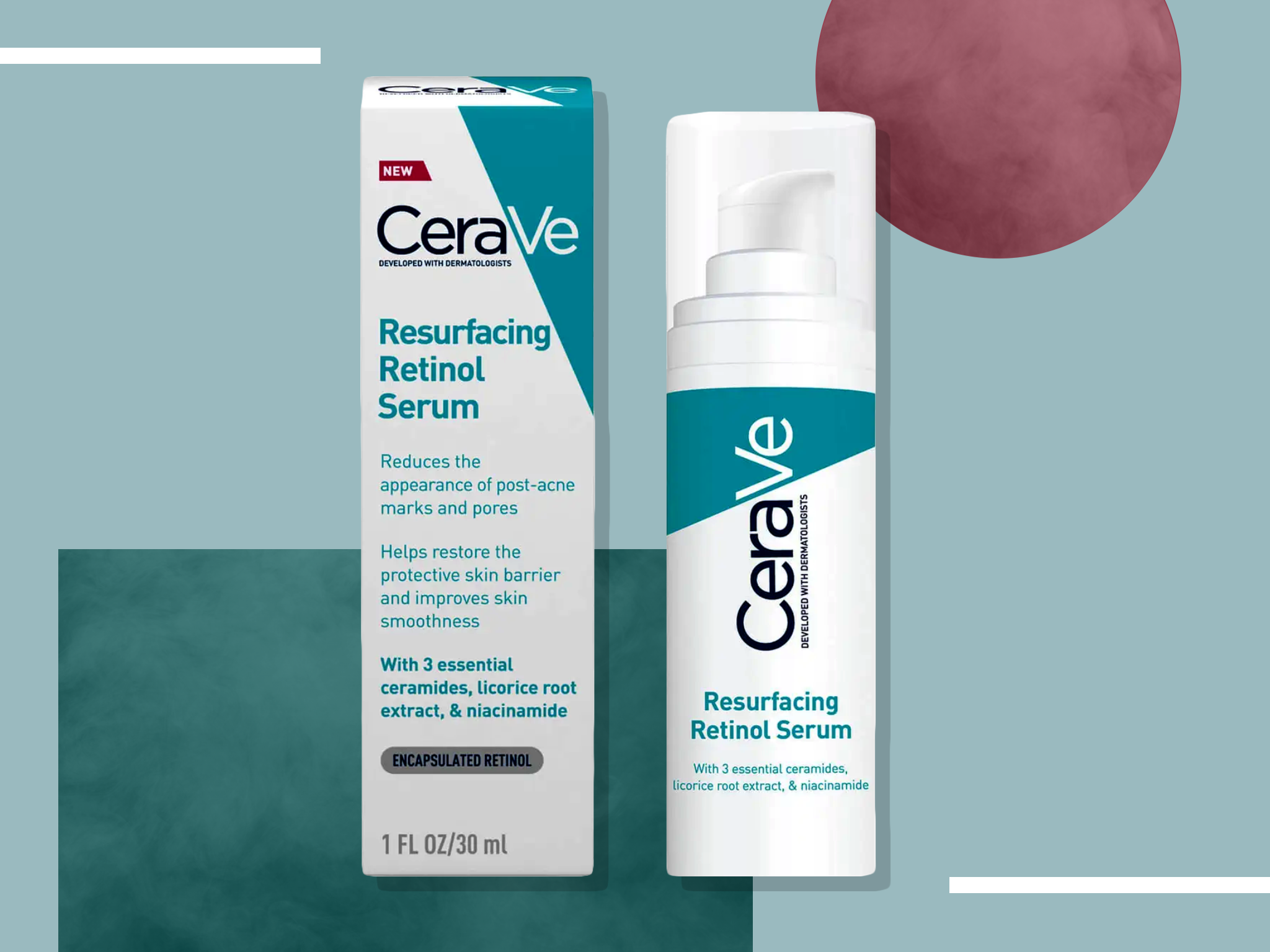 CeraVe’s resurfacing retinol serum is the perfect formula for beginners