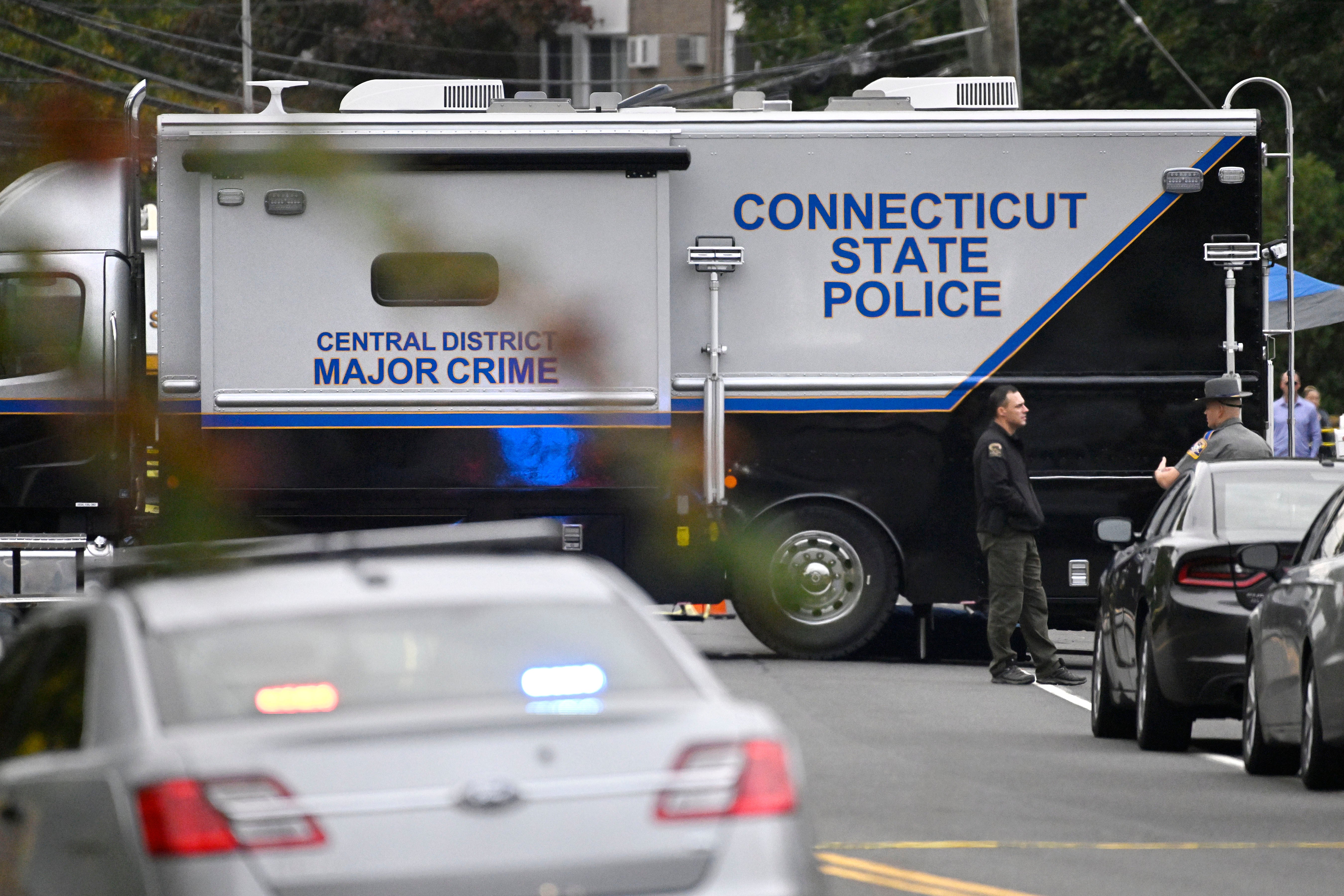 Officers Shot-Connecticut