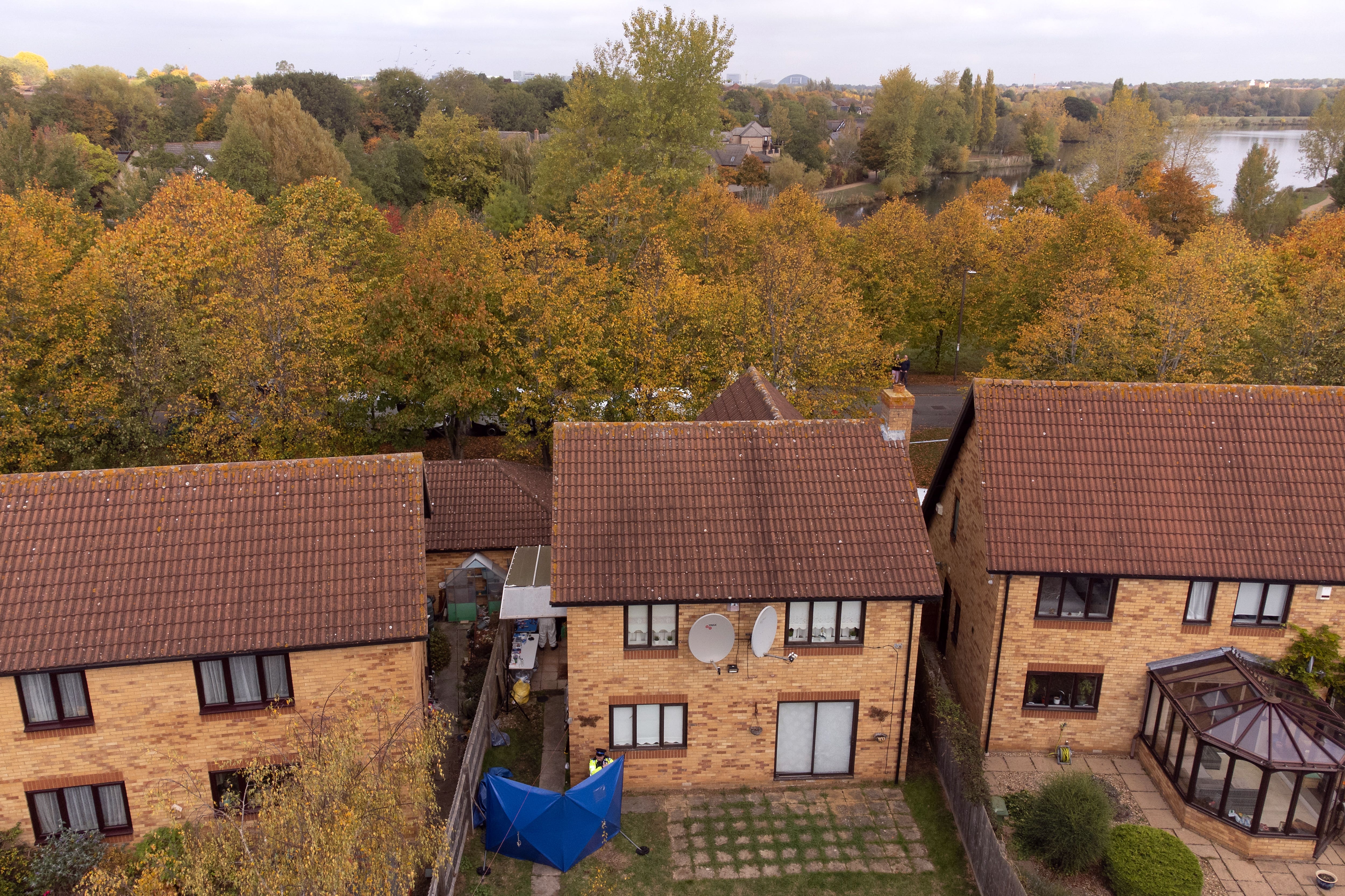 Human remains were found at a house in Loxbeare Drive, Furzton, Milton Keynes(PA)