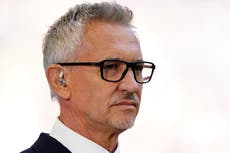 Gary Lineker criticises Home Office treatment of refugee he hosted