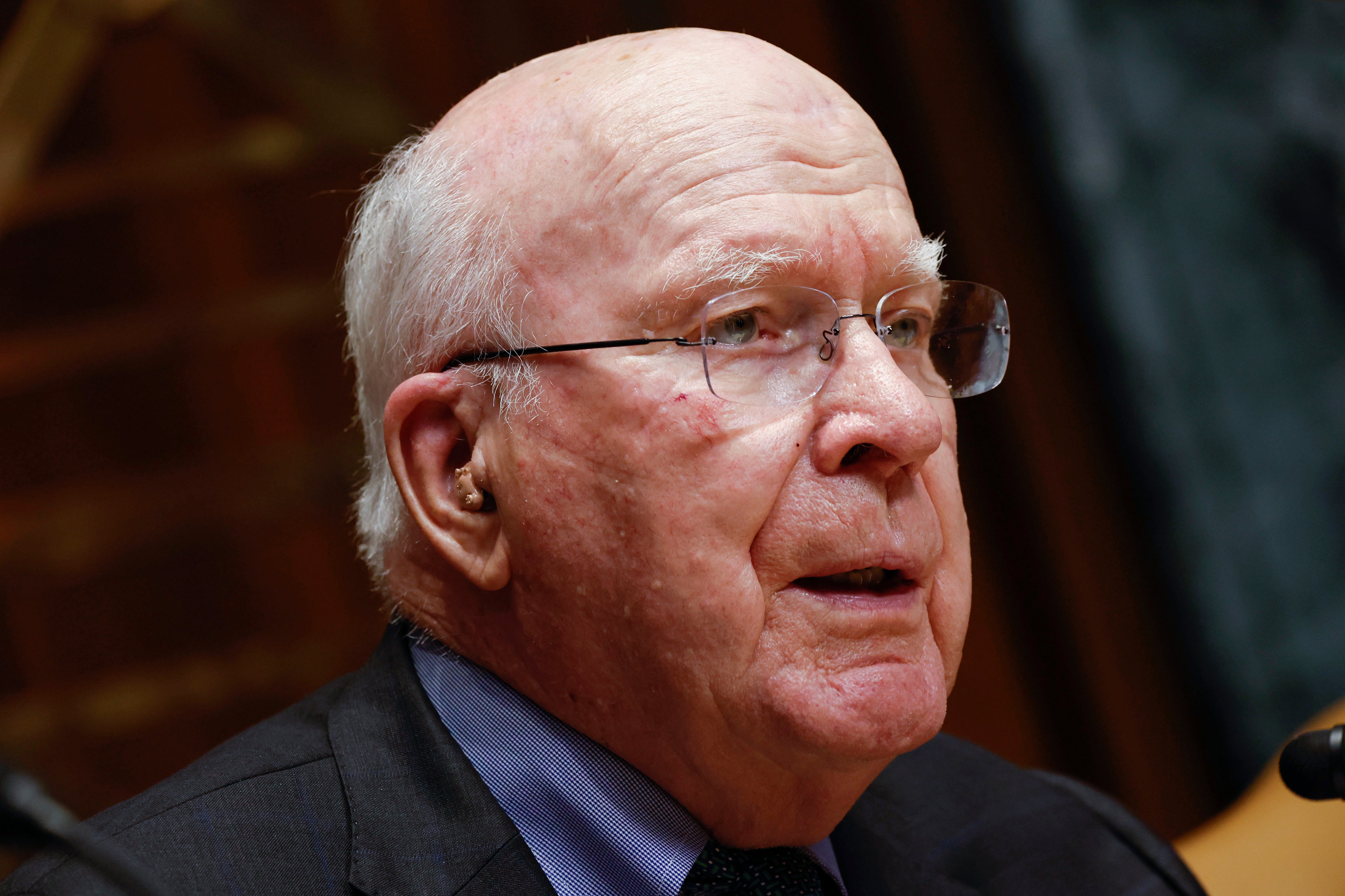 Leahy Hospitalized