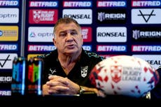 Rugby League World Cup ‘a long time coming’ for England coach Shaun Wane