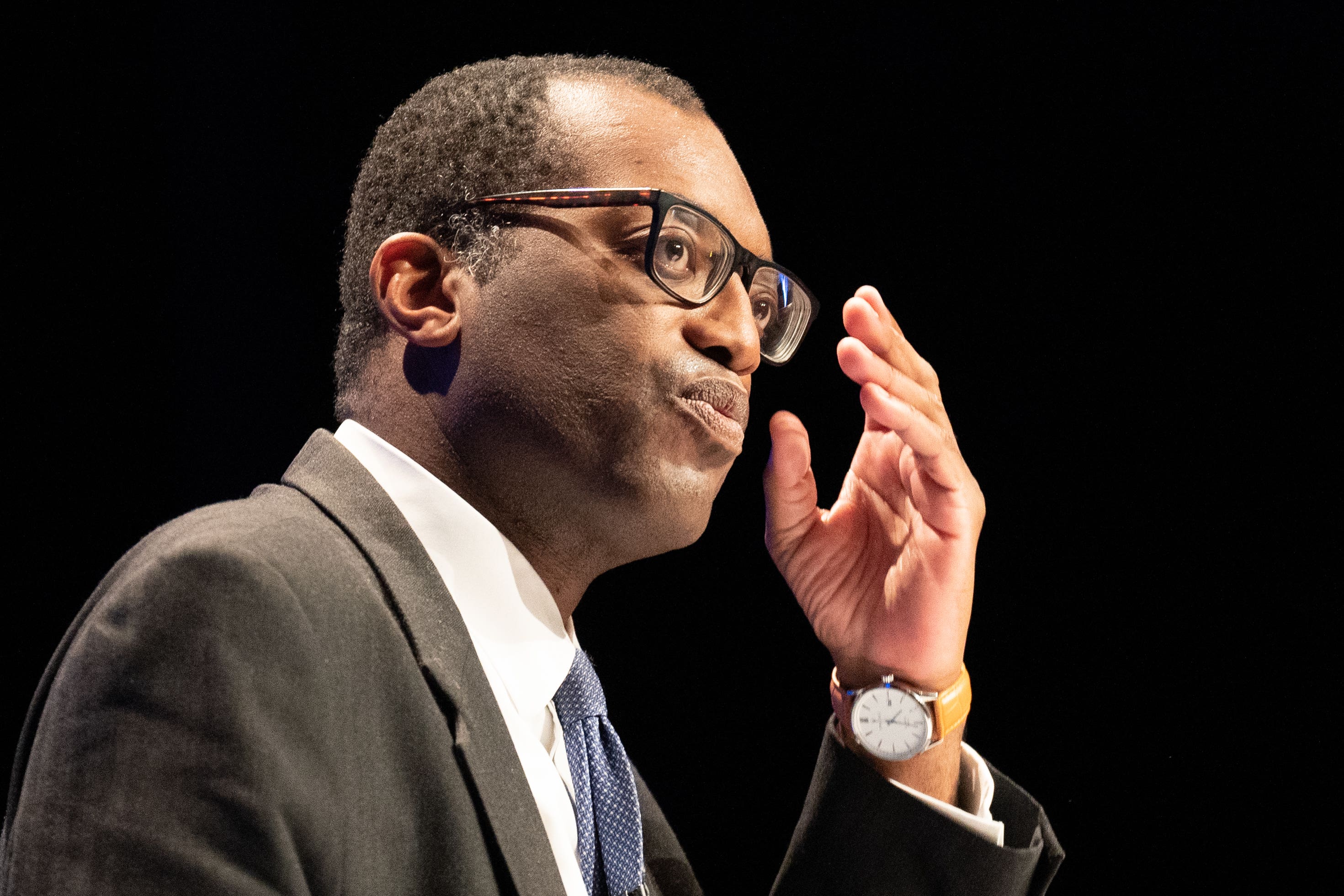 Chancellor of the Exchequer, Kwasi Kwarteng (Stefan Rousseau/PA)