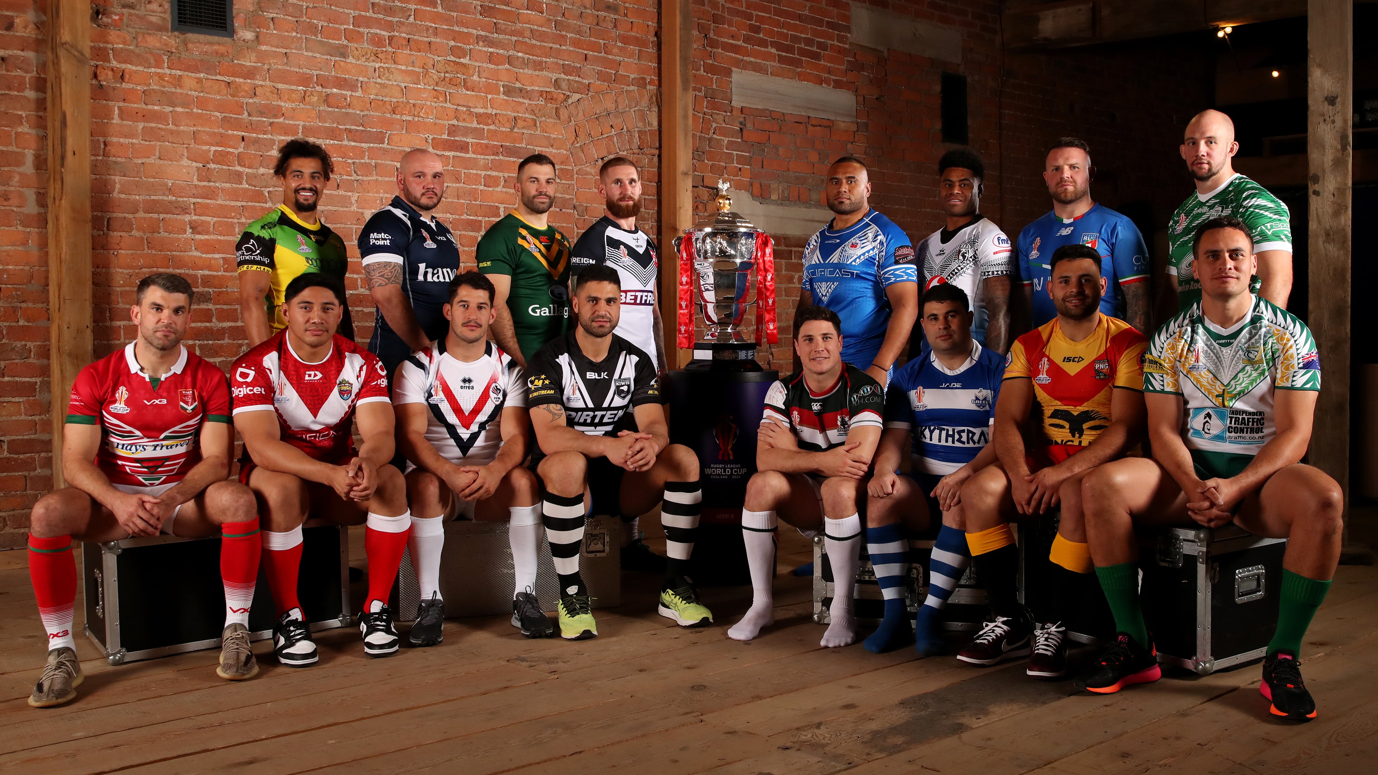 16 men’s teams will compete at the delayed 2021 Rugby League World Cup