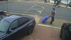 CCTV captures osteopath trained in body dissection ‘dragging suitcase containing body’