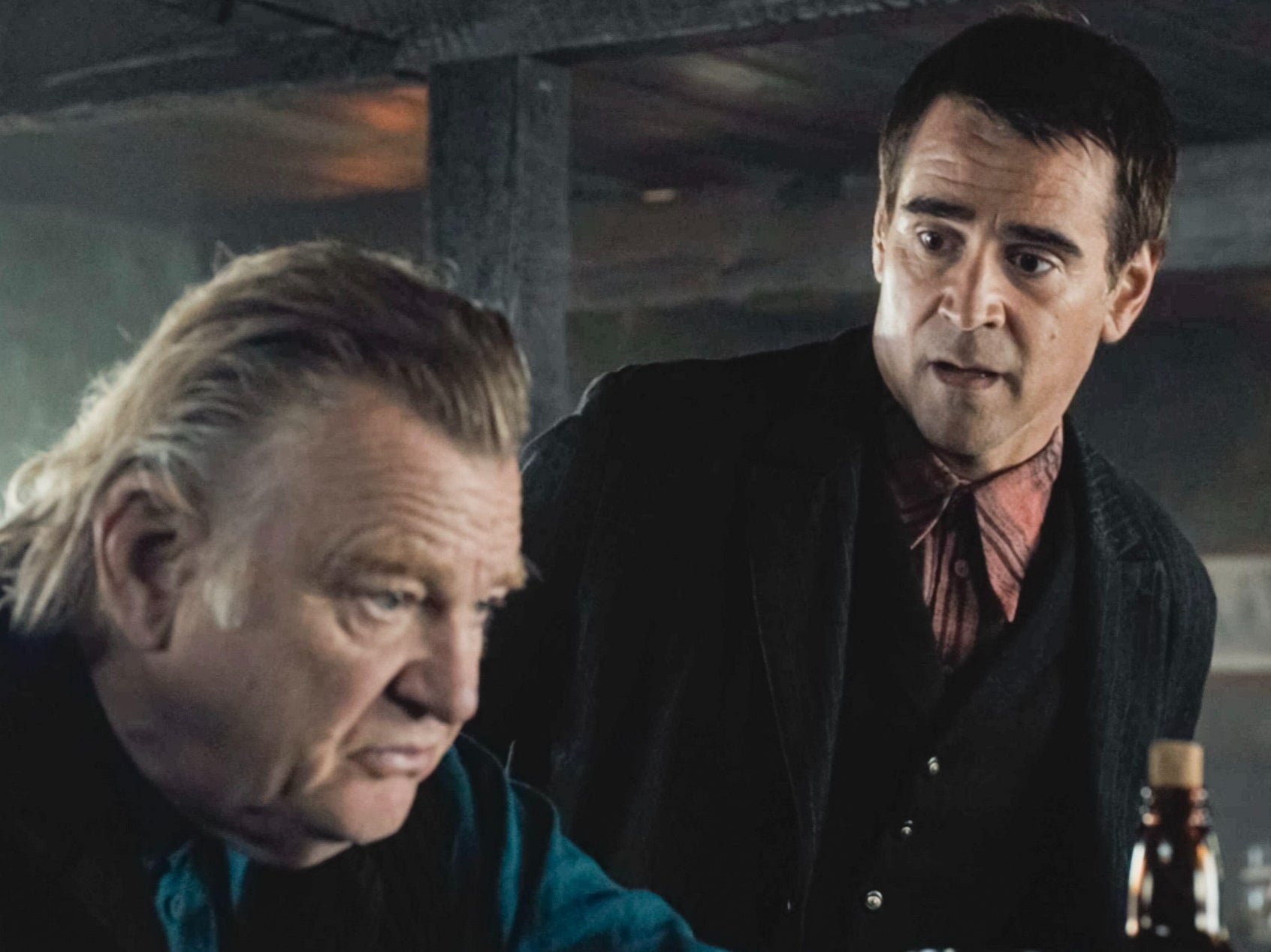 Brendan Gleeson and Colin Farrell in ‘The Banshees of Inisherin’