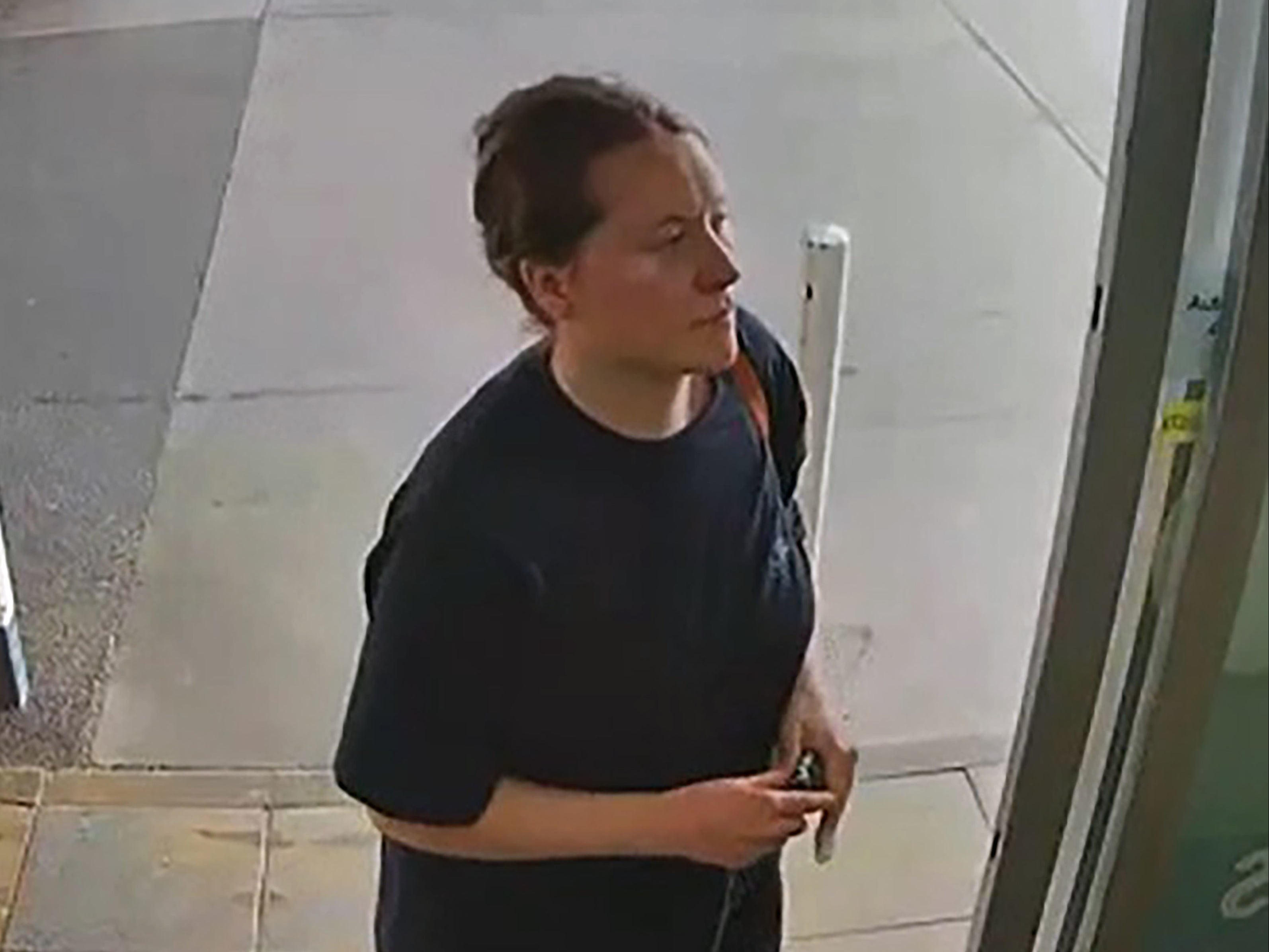 Mitchell was seen entering a service station shop near Bristol on CCTV