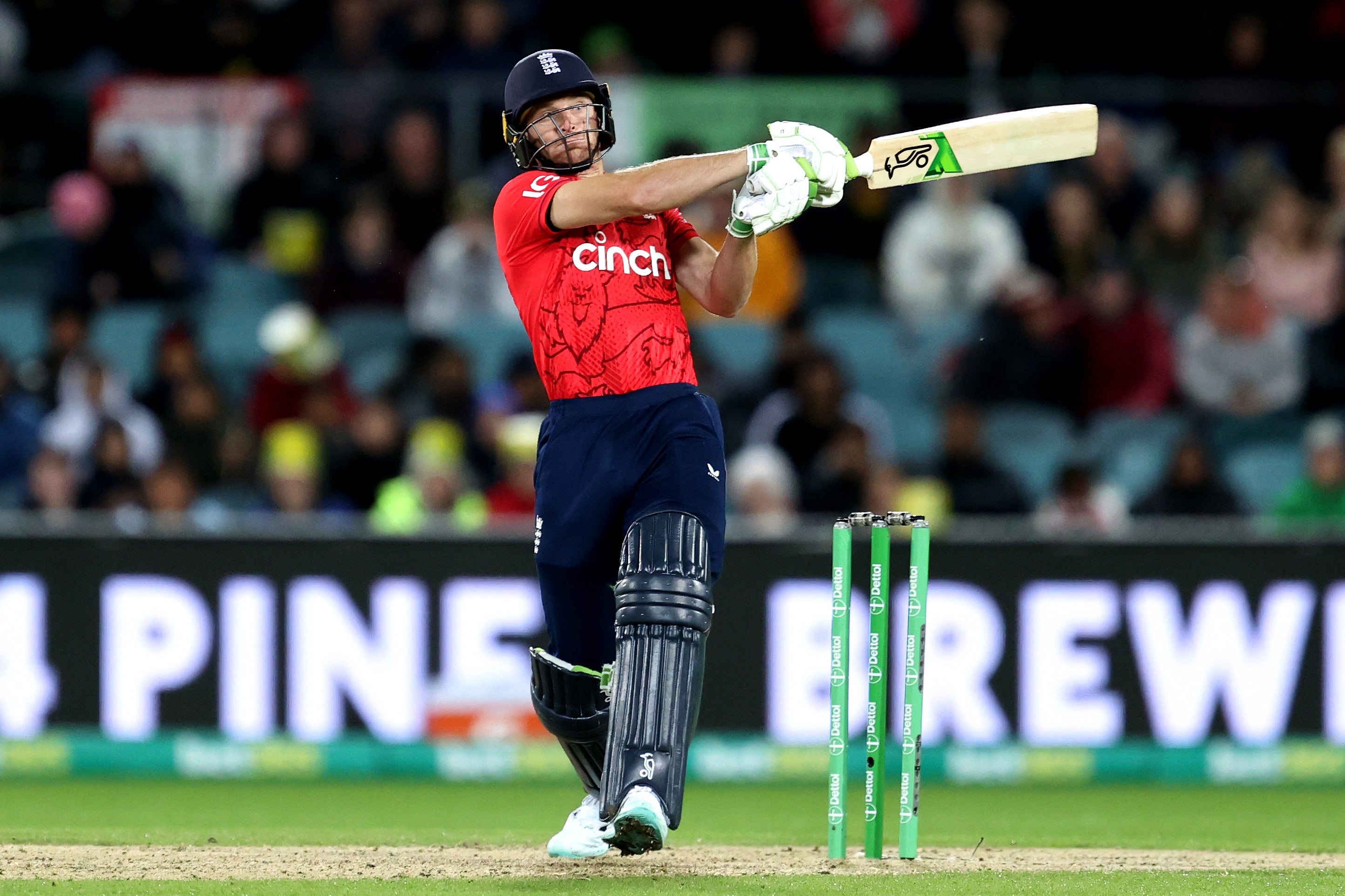 Jos Buttler smashed 65 not out off 41 balls