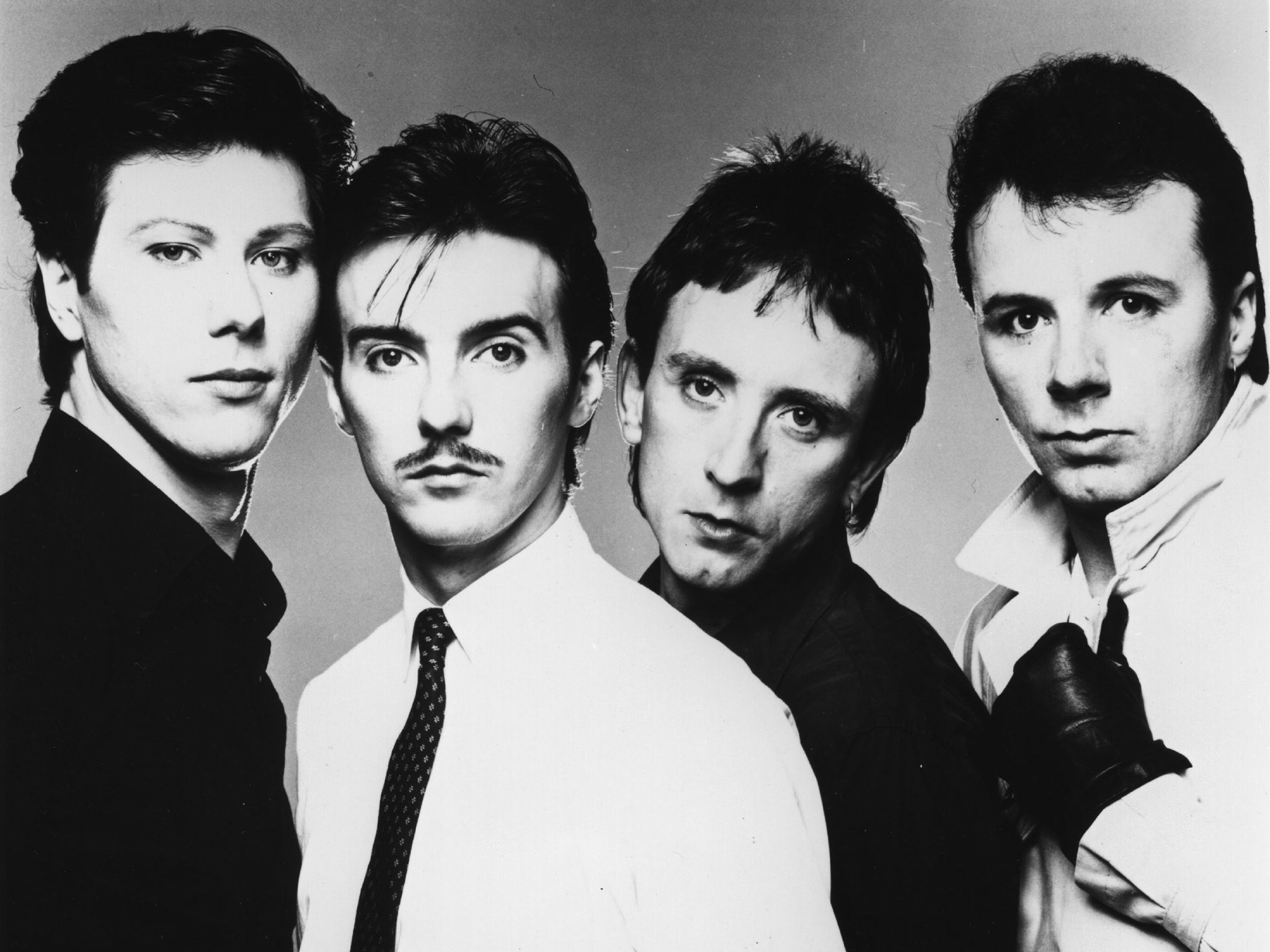 Warren Cann, Midge Ure, Chris Cross and Billy Currie