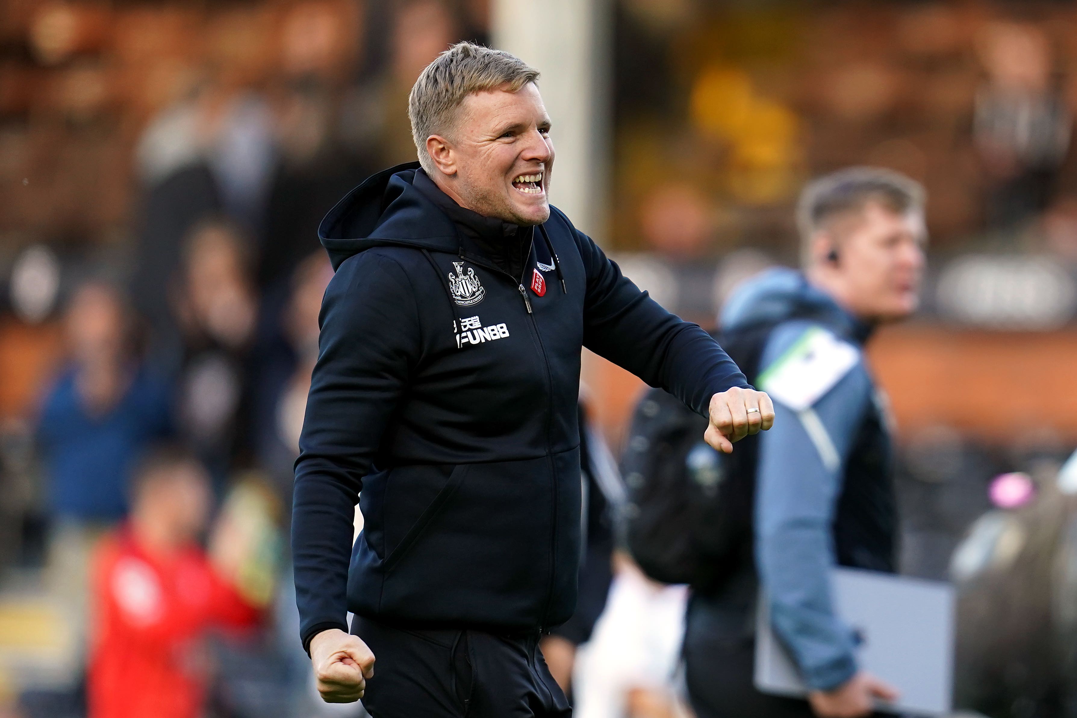 Newcastle head coach Eddie Howe has vowed to keep his team grounded (John Walton/PA)